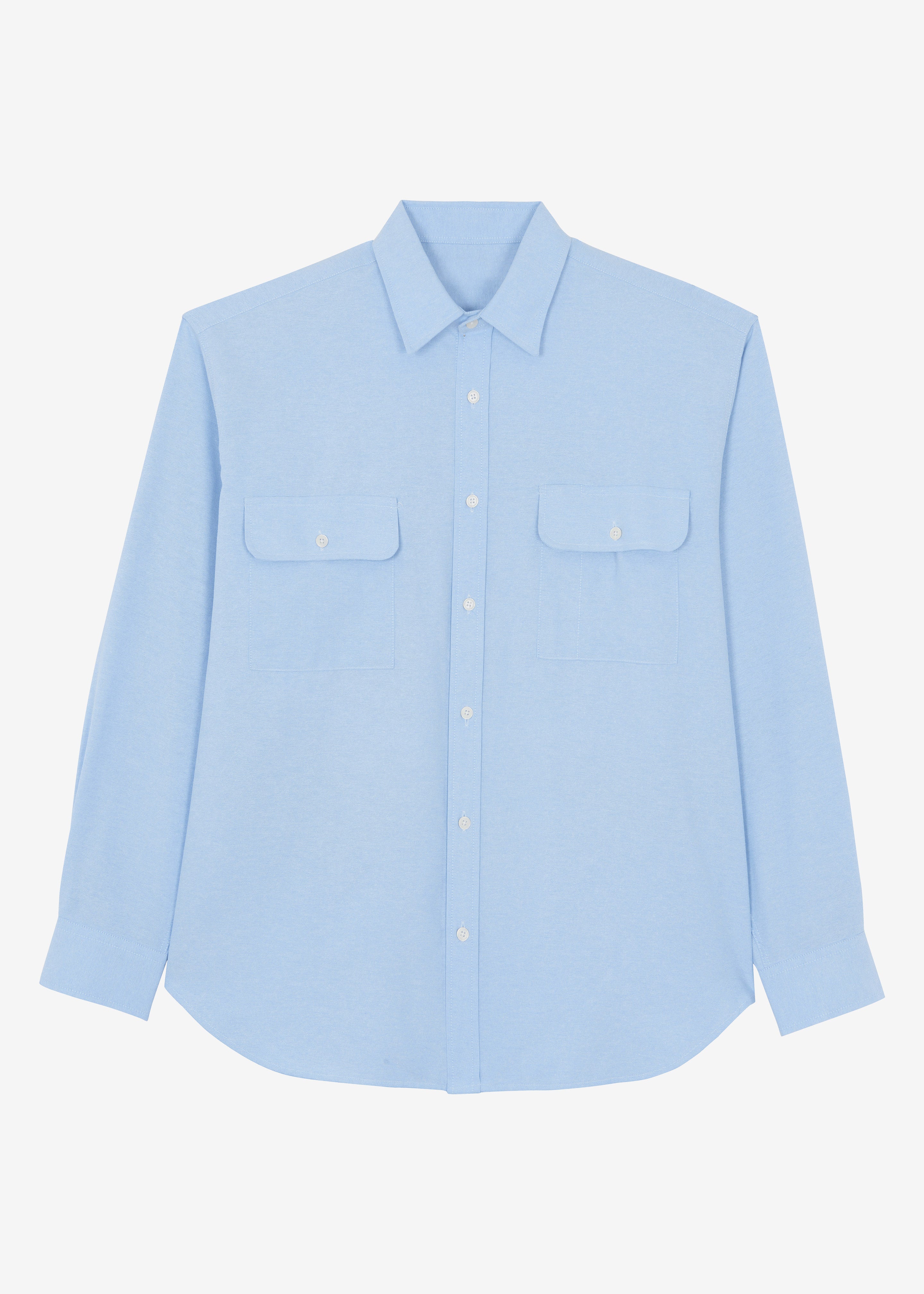 Alexander Button Up Shirt - Blue - 8
