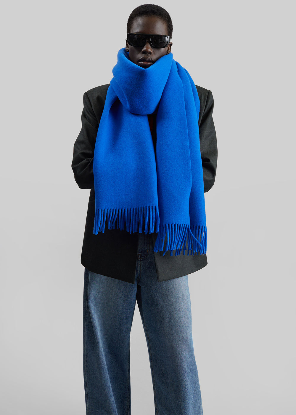 Allyson Scarf - Blue - 1