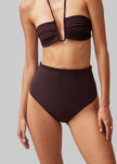 Alohas Neptune Bikini Top - Brown