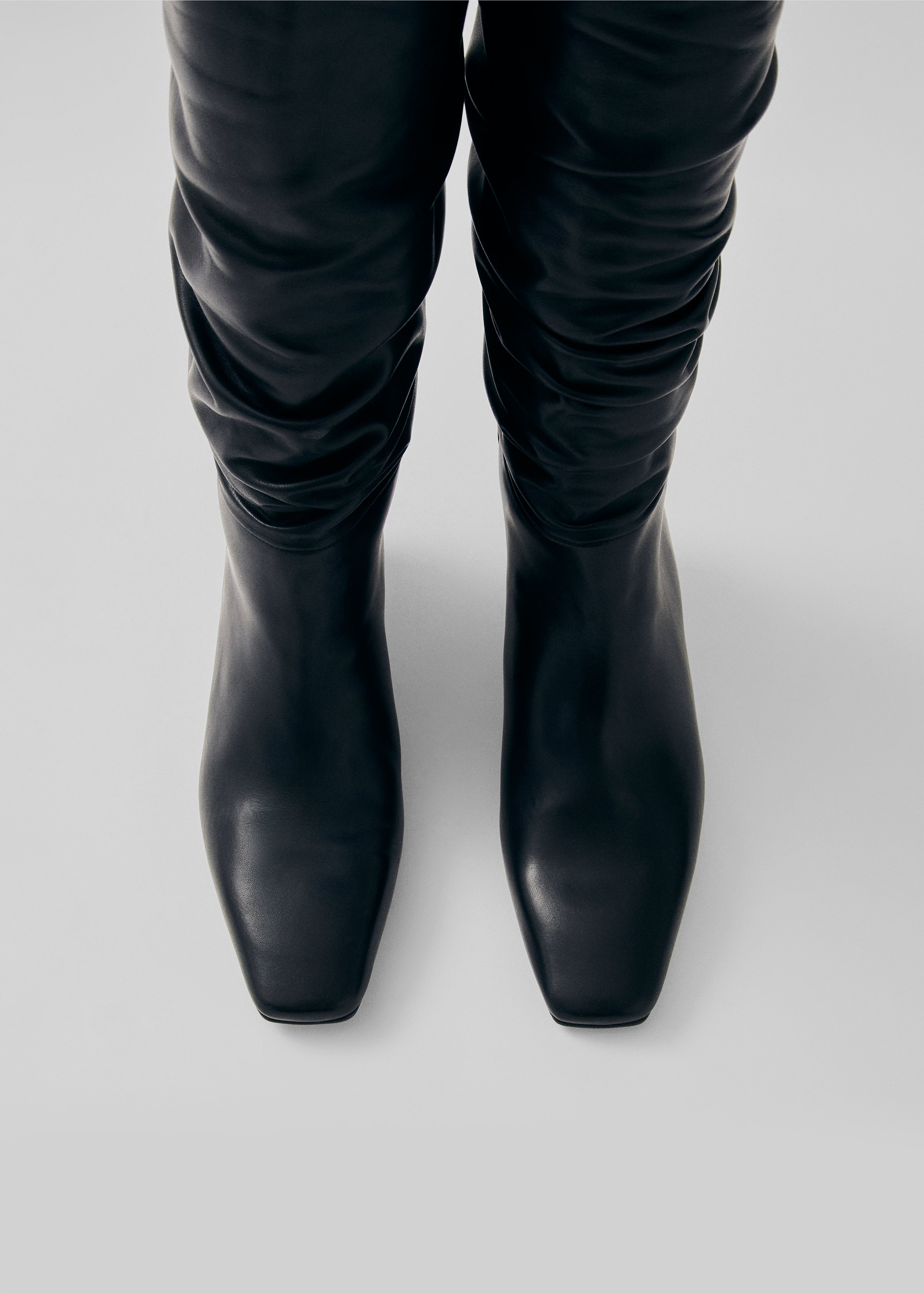 Alohas Kalila Leather Boots - Black - 2