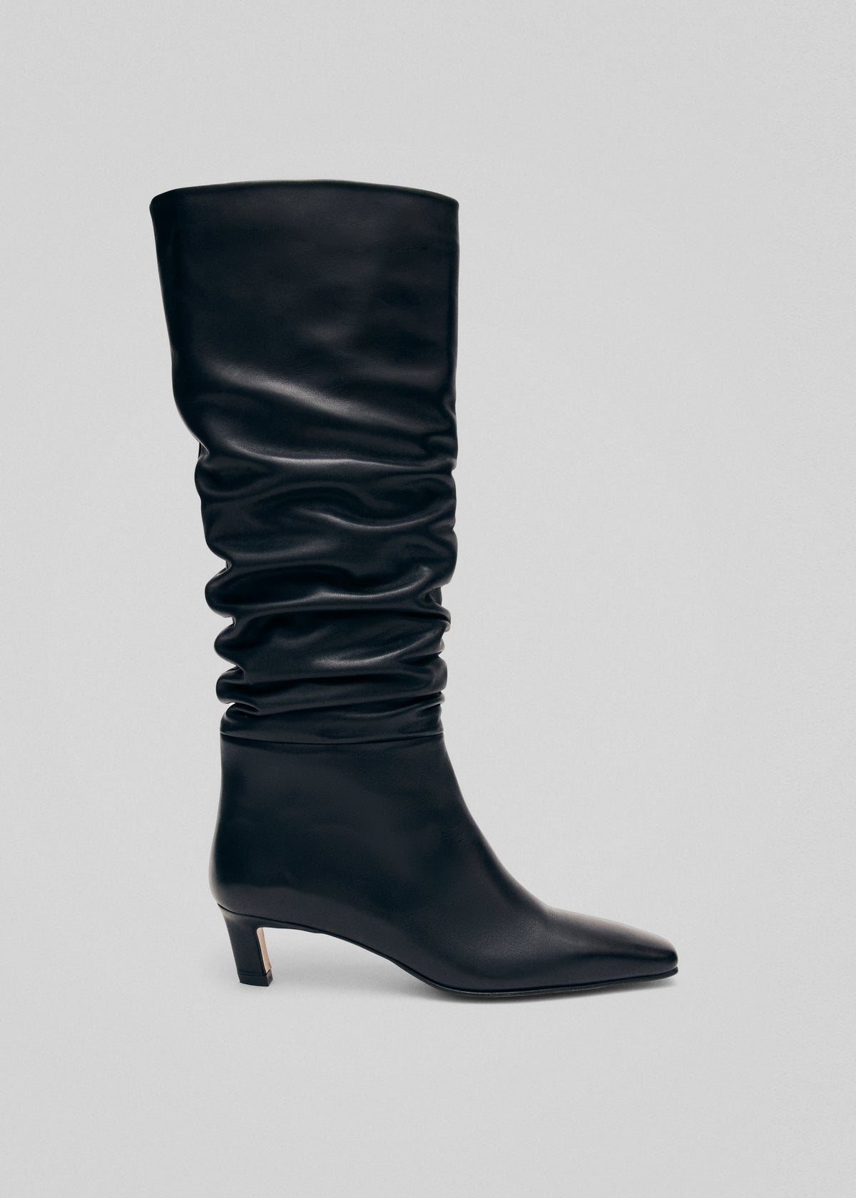 Alohas Kalila Leather Boots - Black - 1