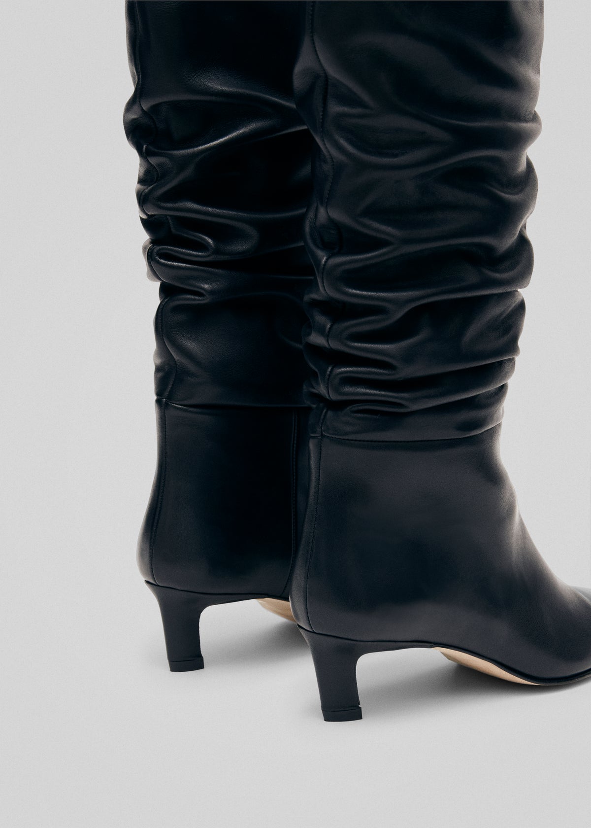 Alohas Kalila Leather Boots - Black - 6