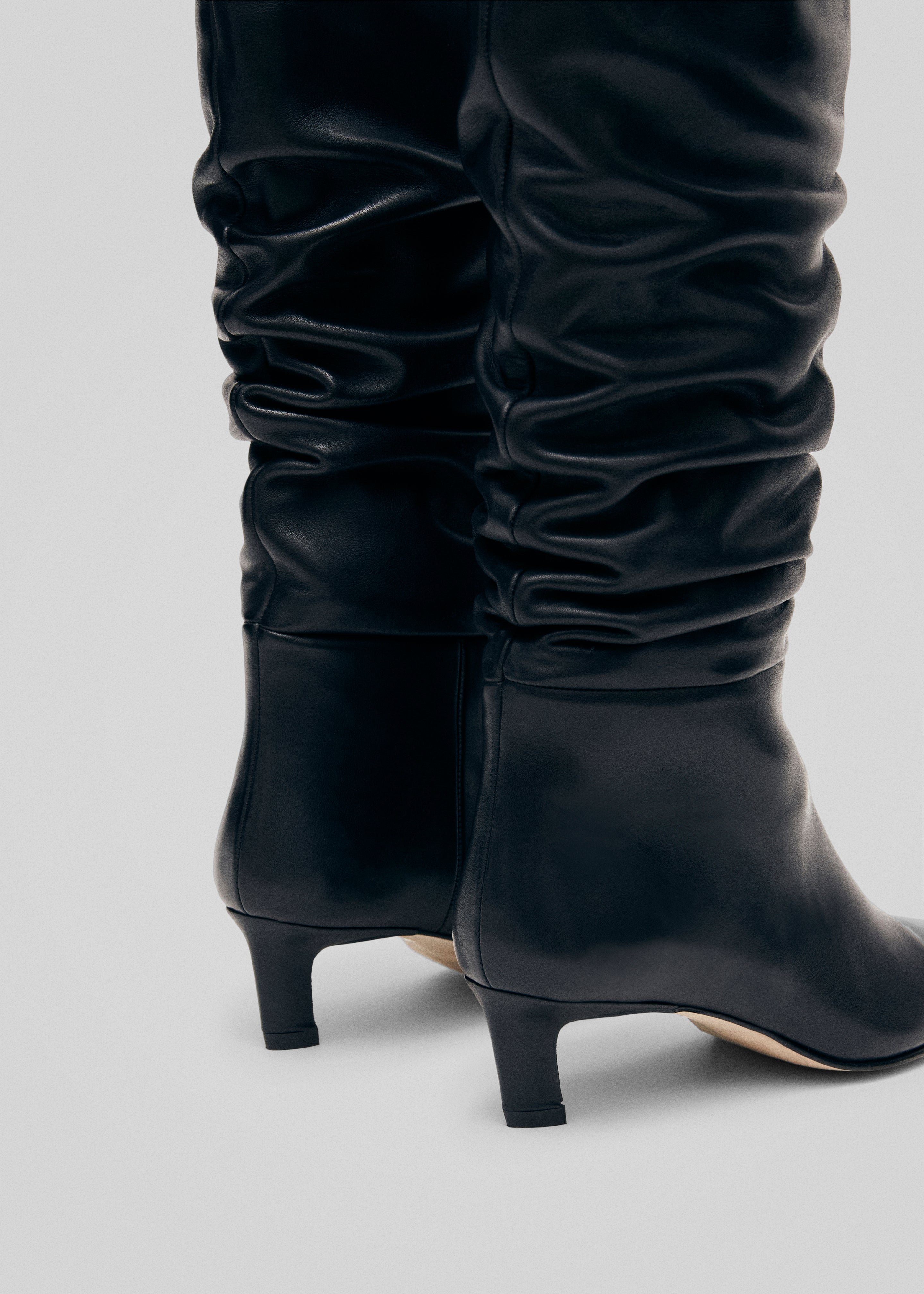 Alohas Kalila Leather Boots - Black - 6