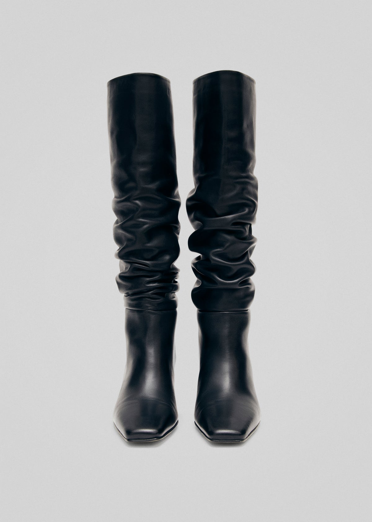 Alohas Kalila Leather Boots - Black - 5