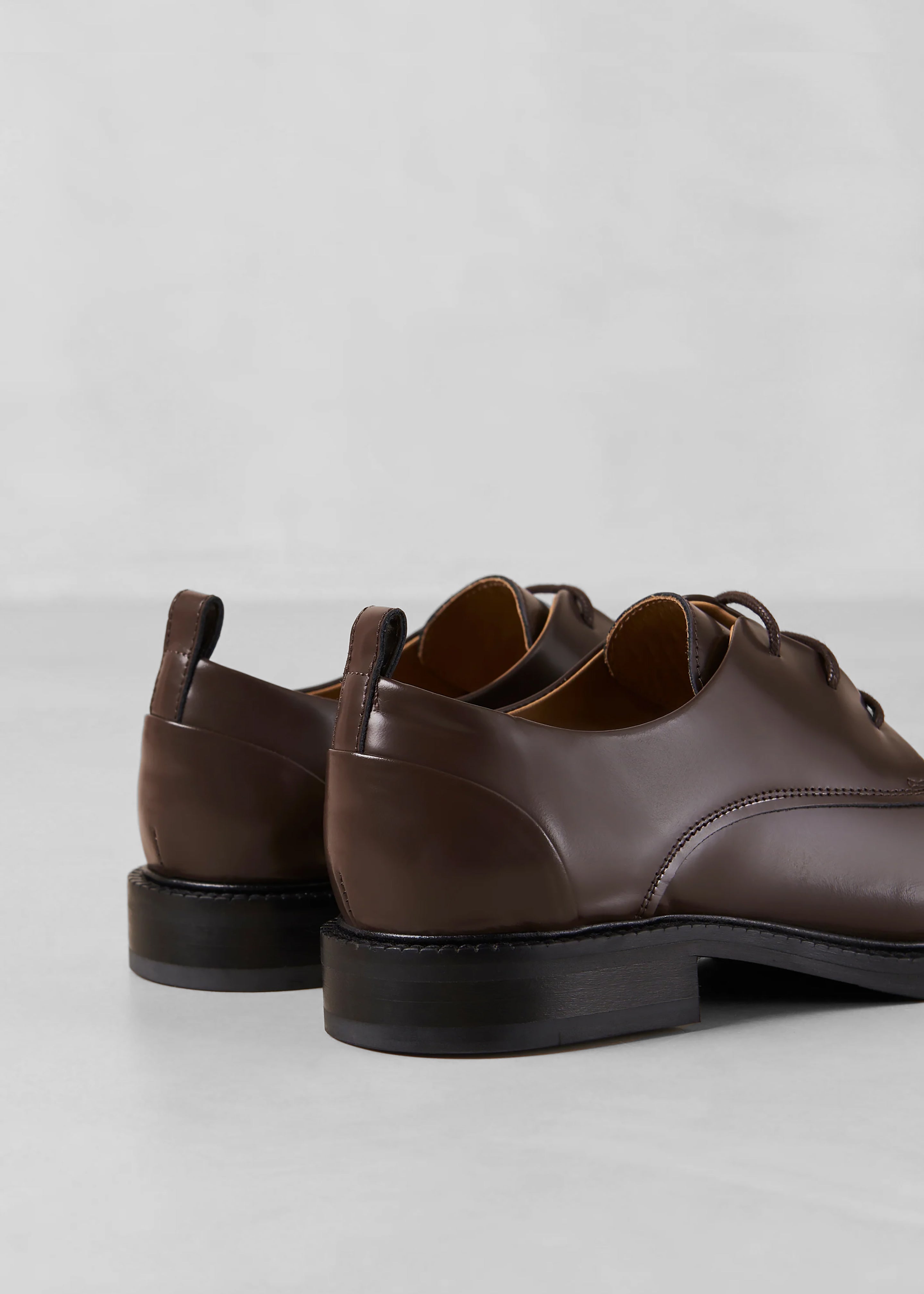 Alohas Langston Leather Oxfords - Brown - 7