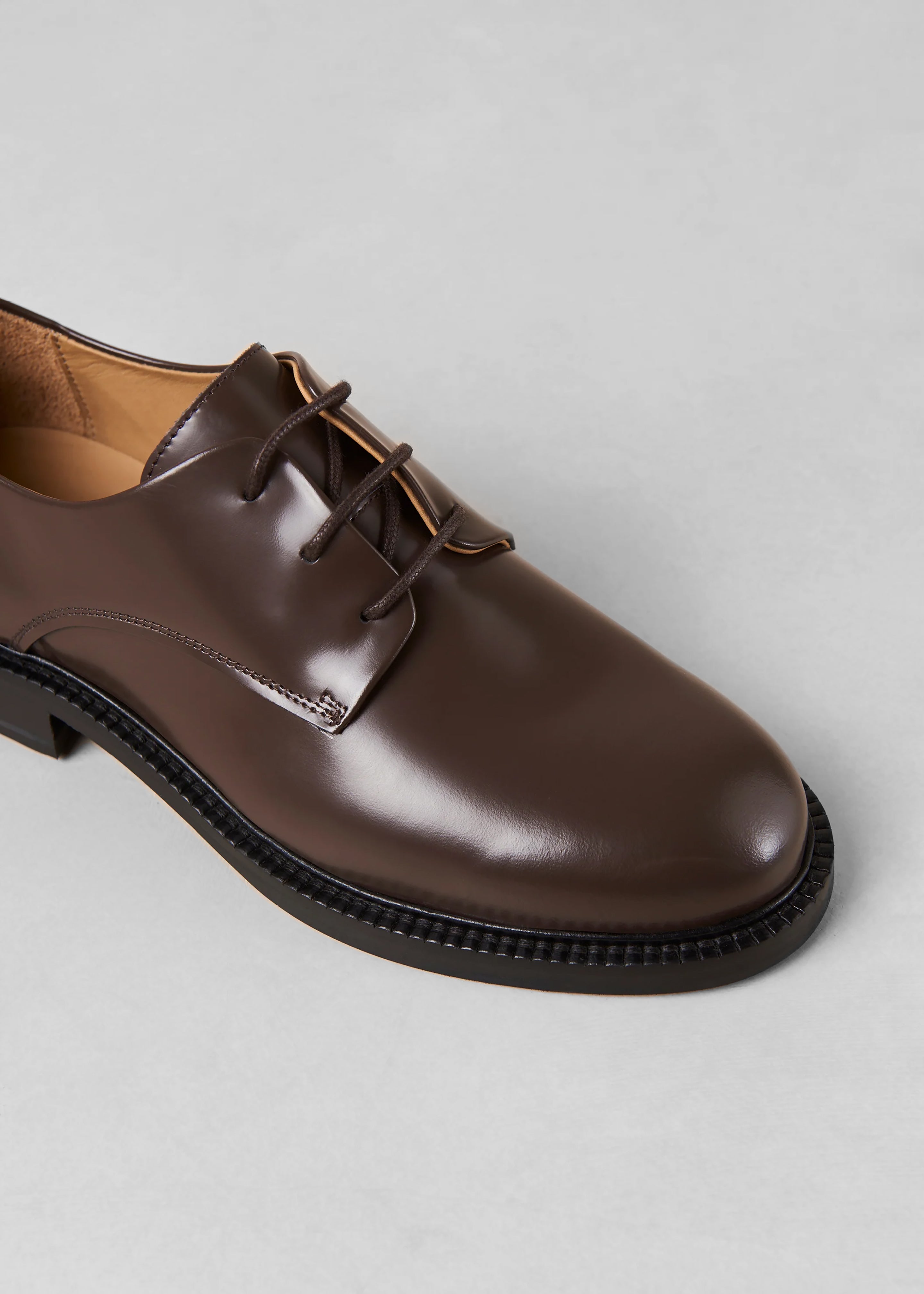 Alohas Langston Leather Oxfords - Brown - 5