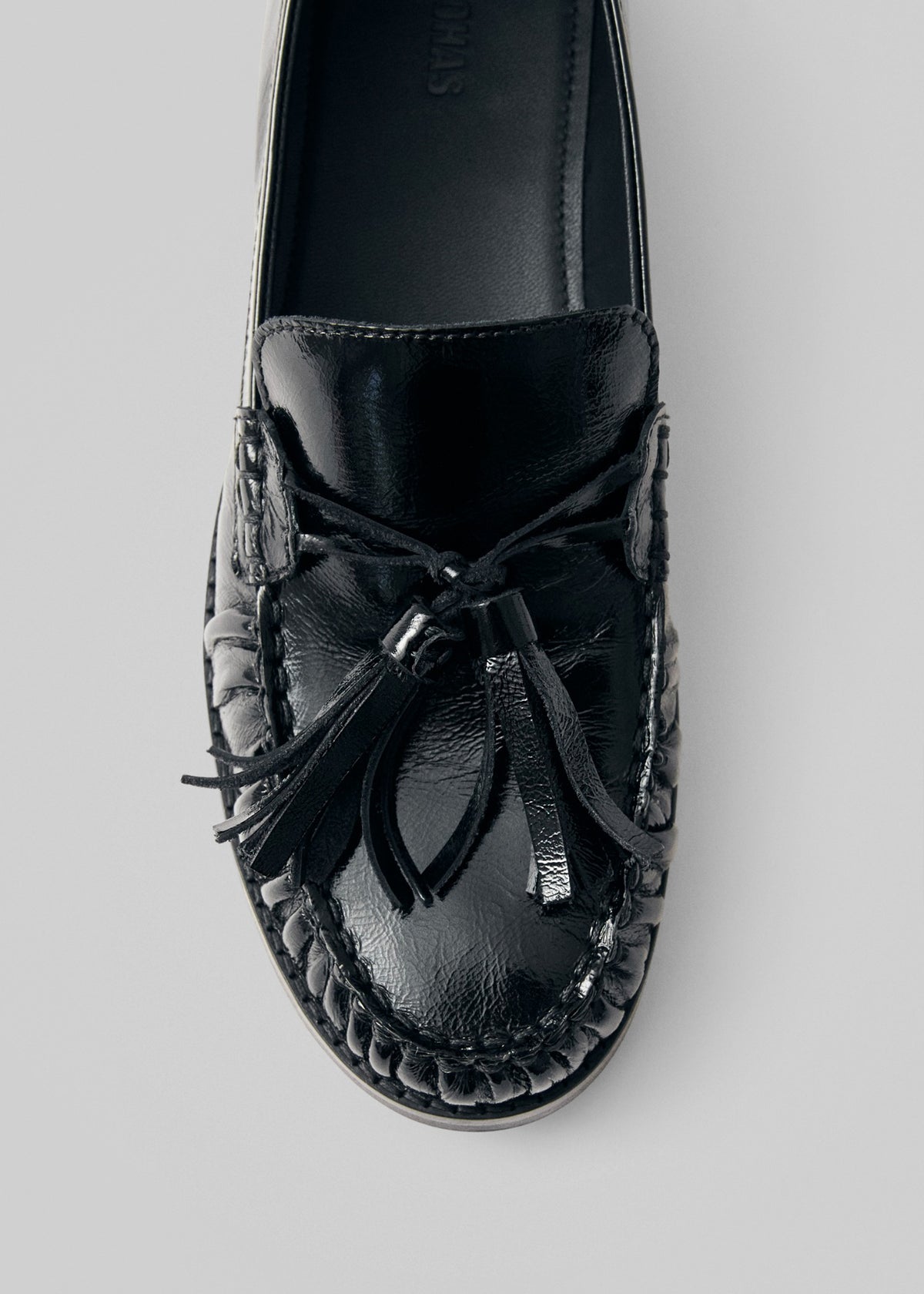 Alohas Marietta Leather Loafers - Onix Black - 5