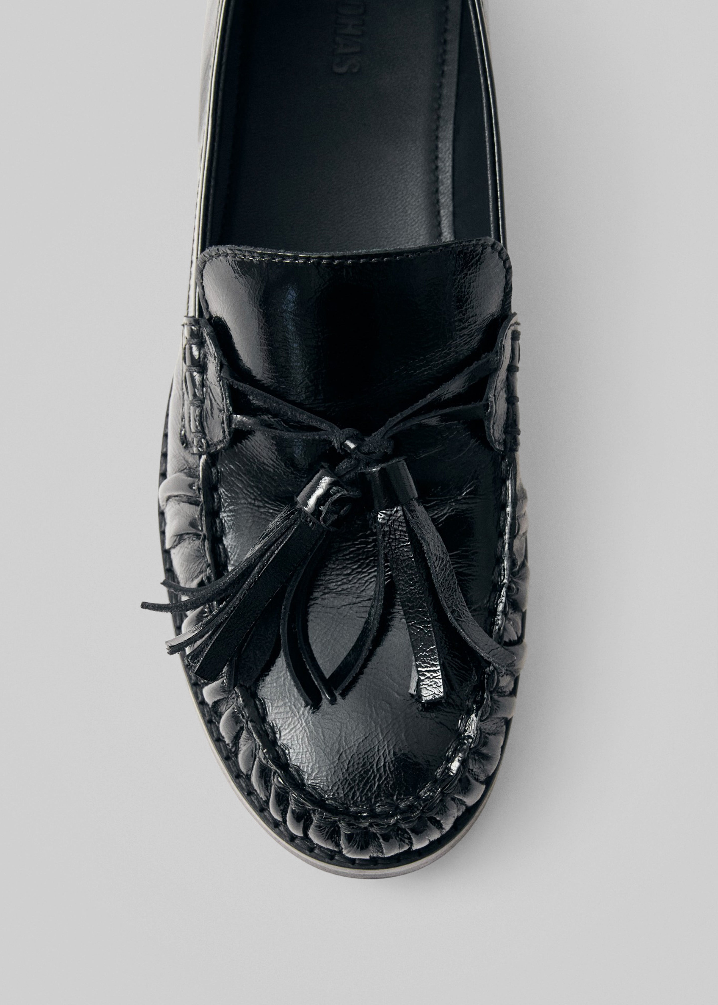 Alohas Marietta Leather Loafers - Onix Black - 5