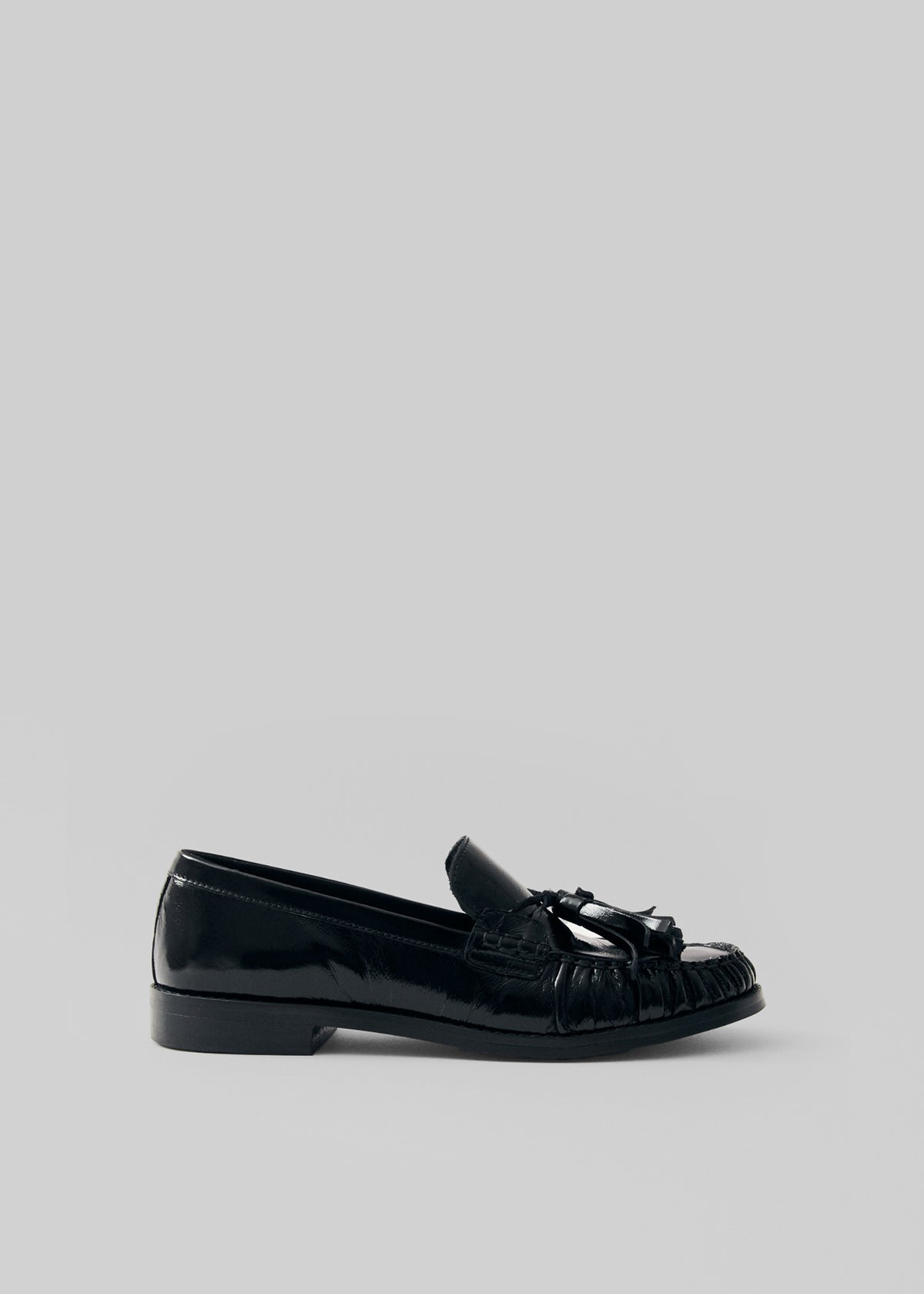 Alohas Marietta Leather Loafers - Onix Black - 4