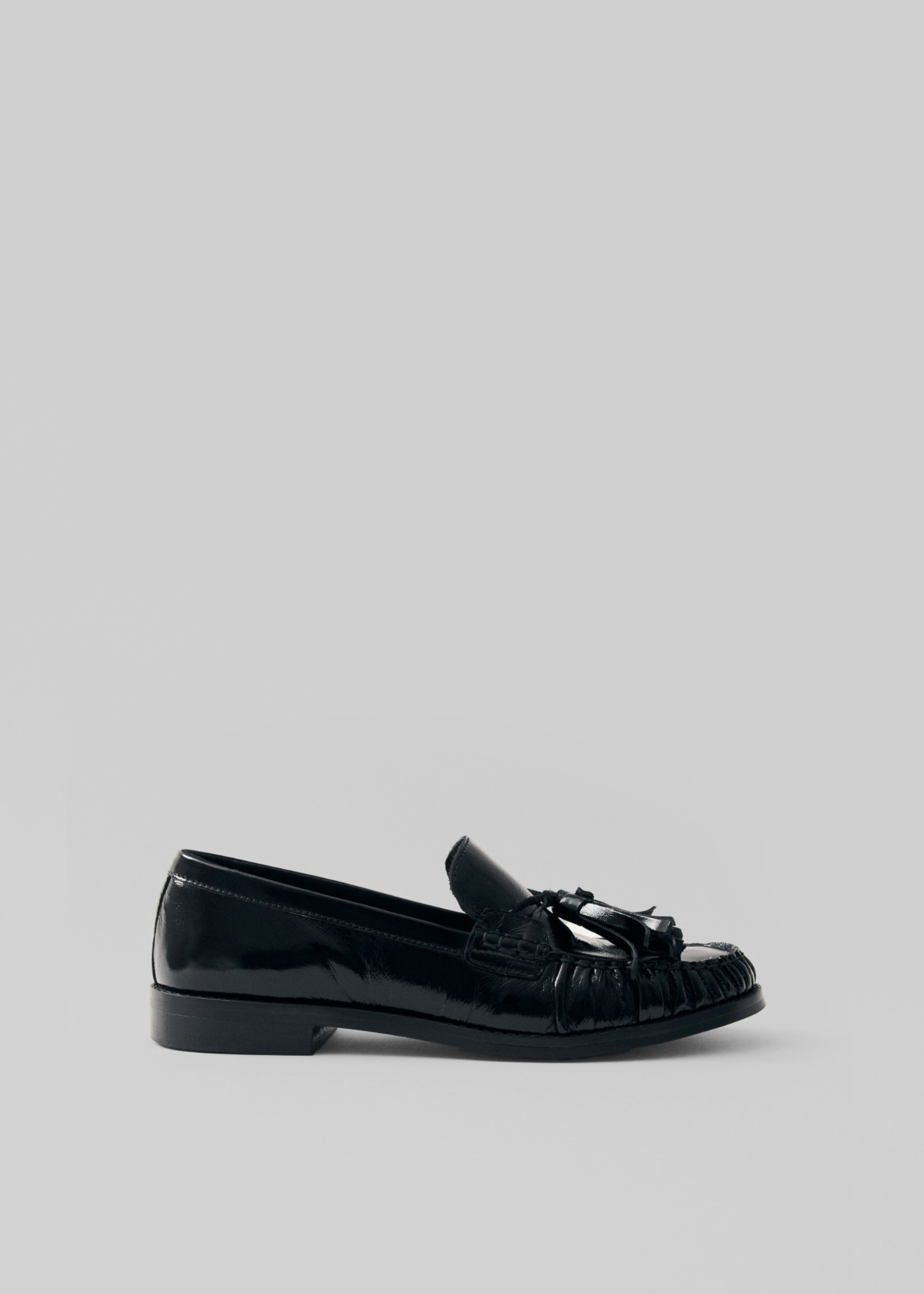 Alohas Marietta Leather Loafers - Onix Black - 4