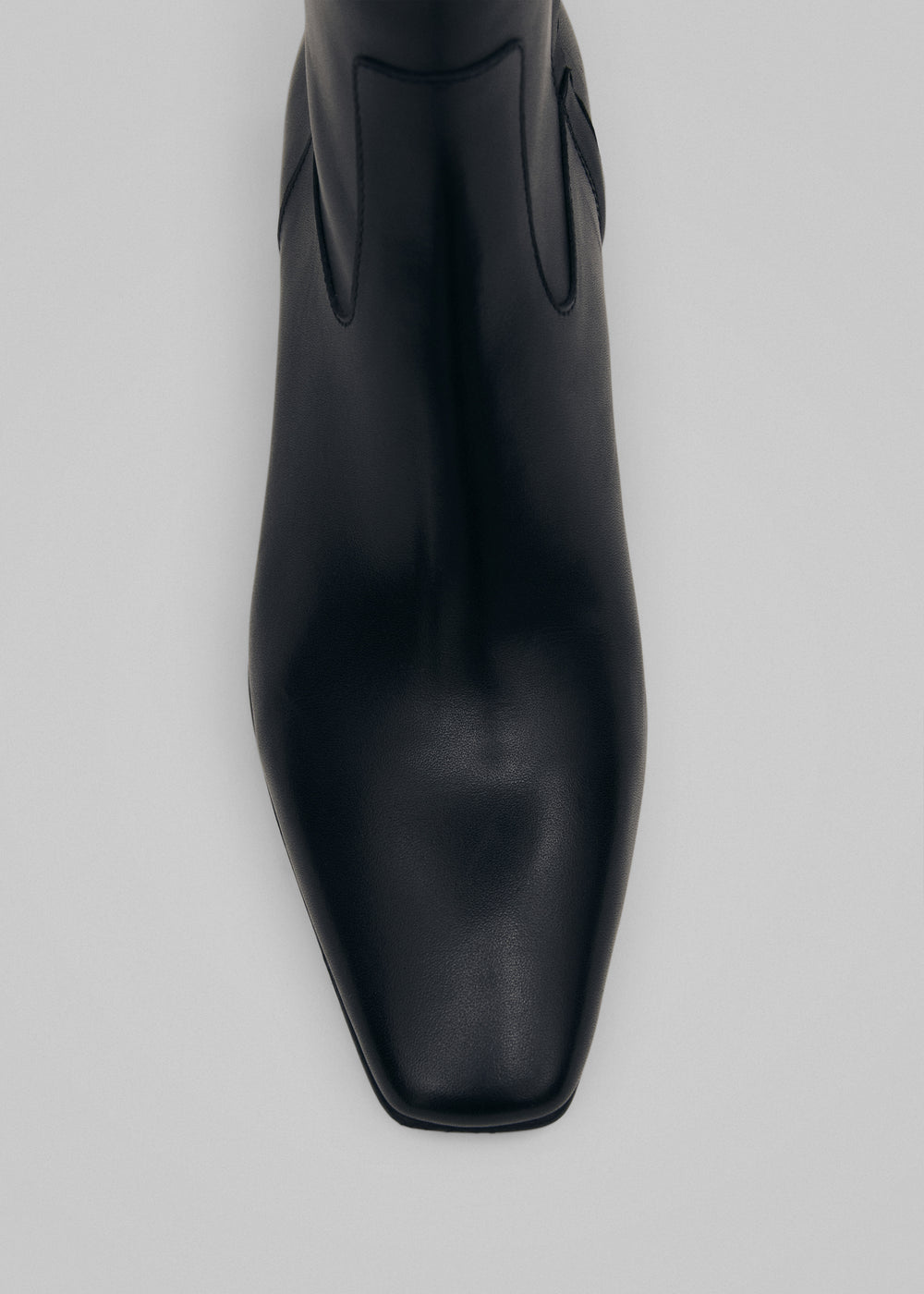 Alohas Nash Leather Ankle Boots - Black - 1