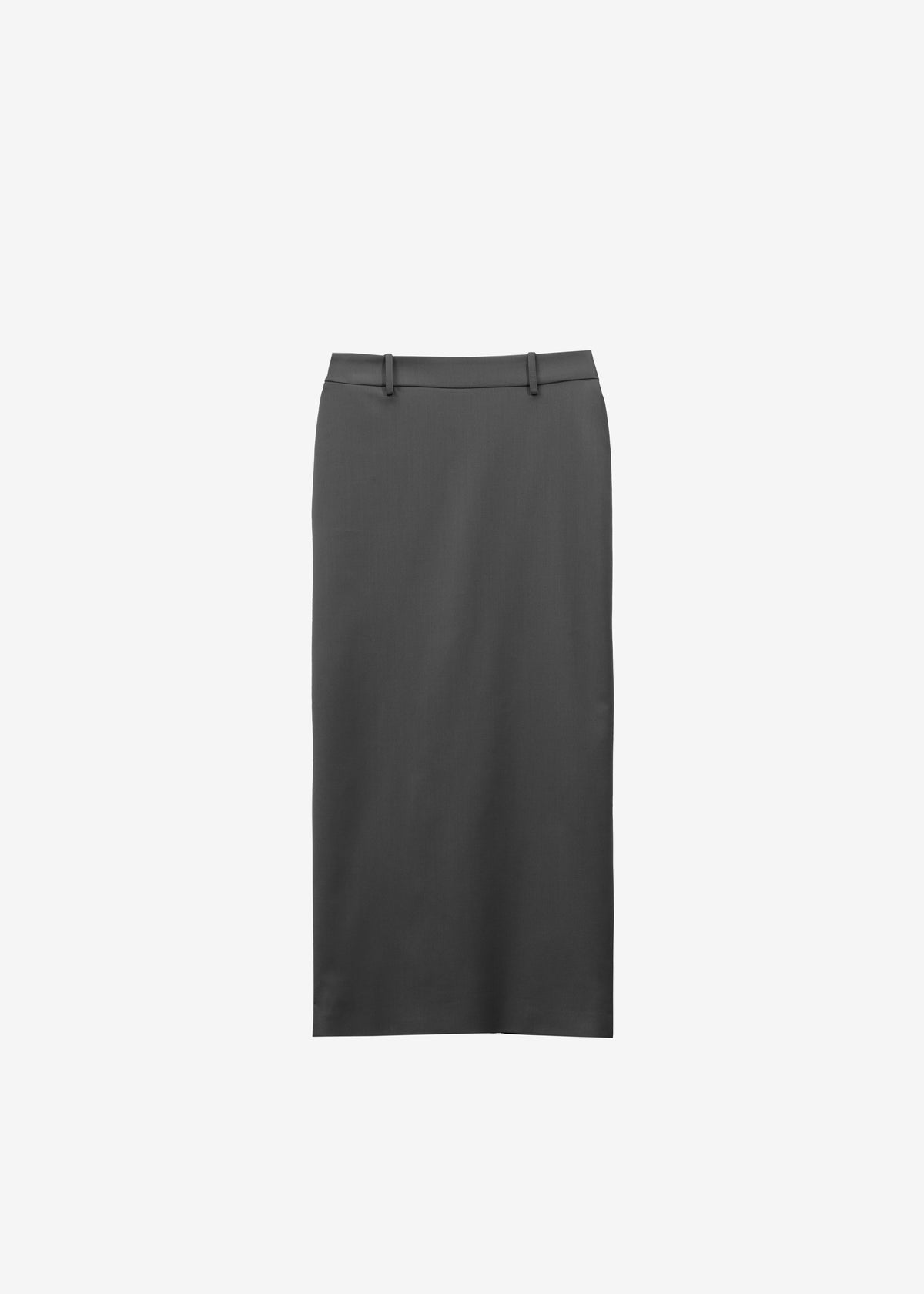 Alrose Midi Skirt - Dark Grey Melange - 6