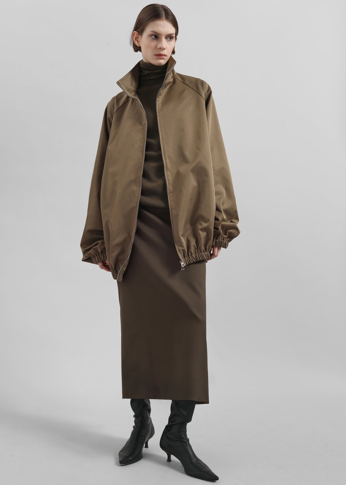 Alrose Midi Skirt - Mocha - 5