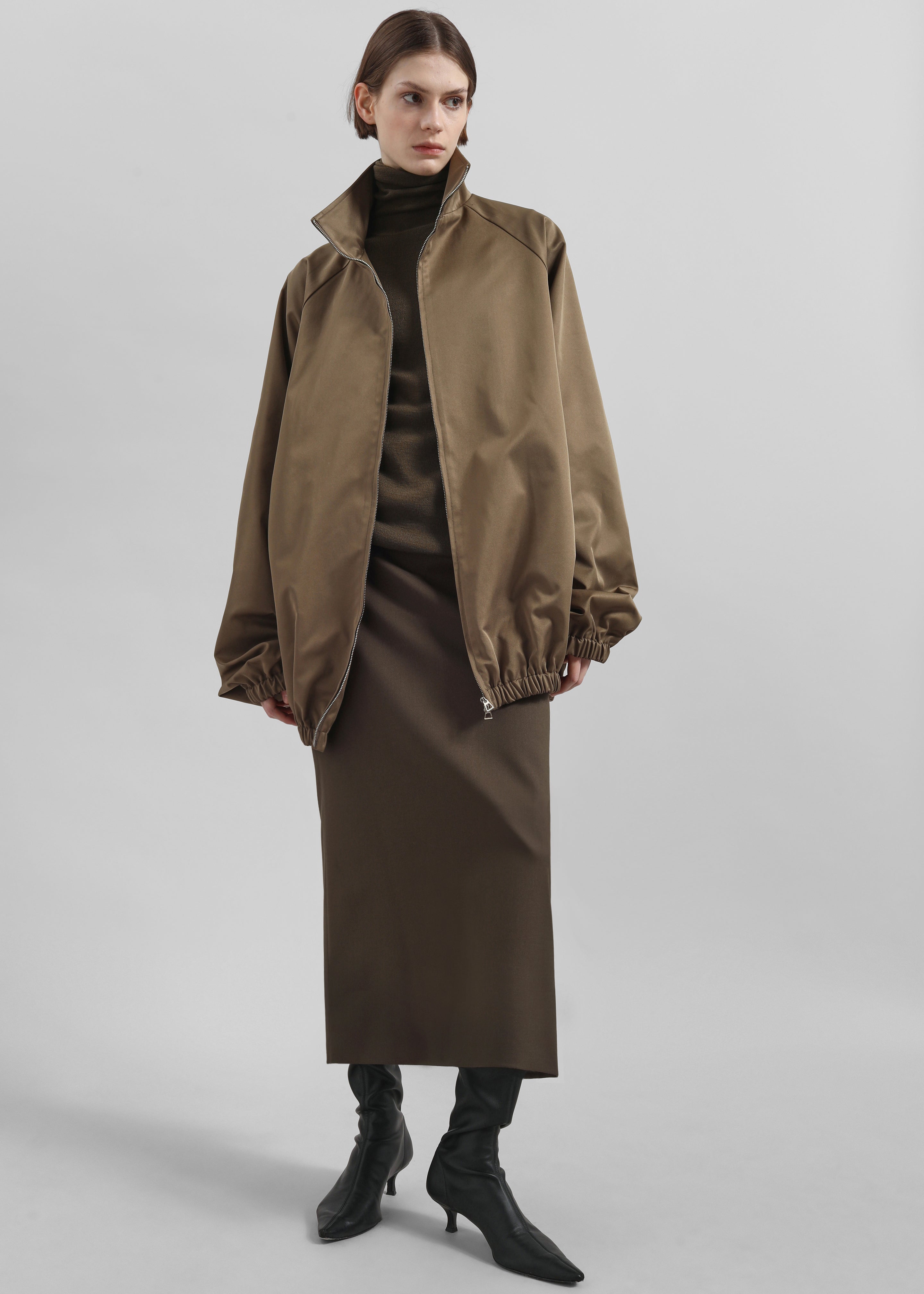 Alrose Midi Skirt - Mocha - 5