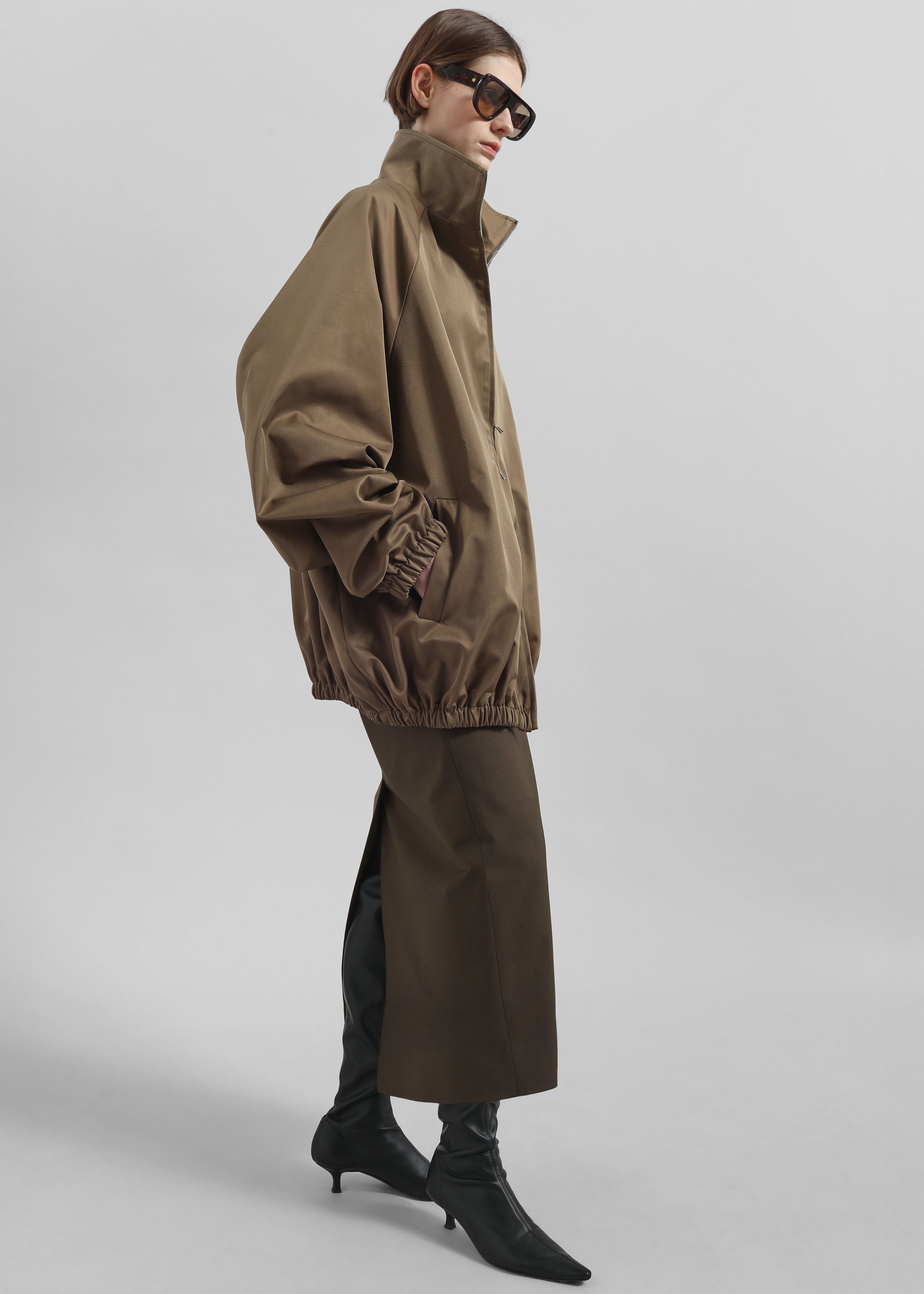 Alrose Midi Skirt - Mocha - 6