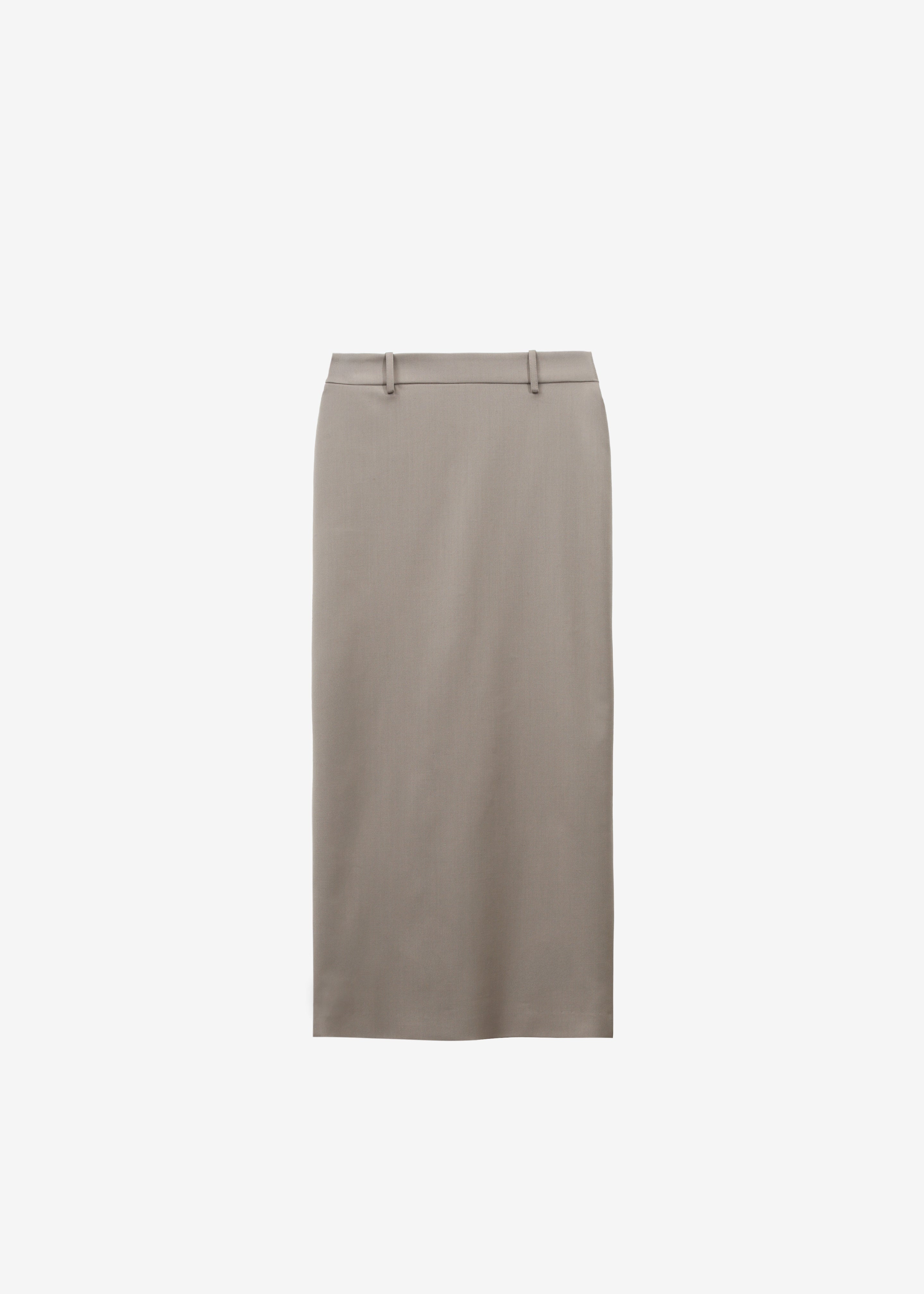 Alrose Midi Skirt - Taupe - 8