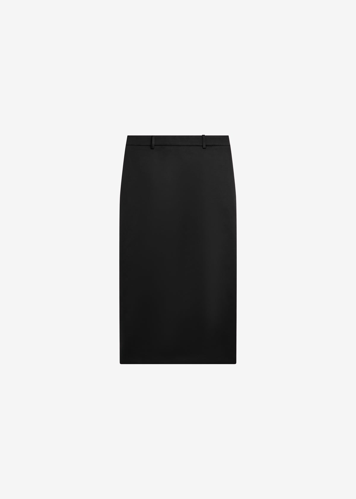Alrose Satin Midi Skirt - Black - 10