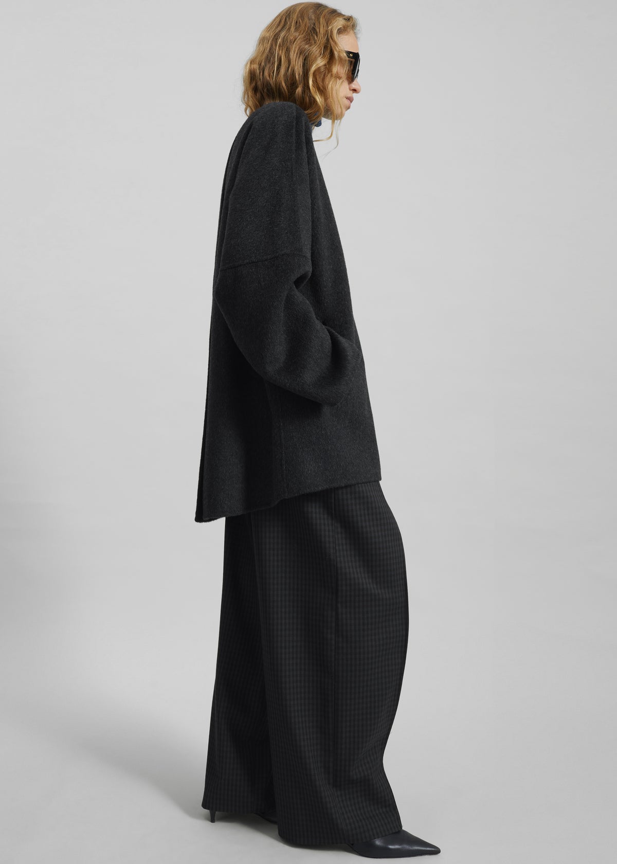 Altdorf Wool Coat - Charcoal - 4