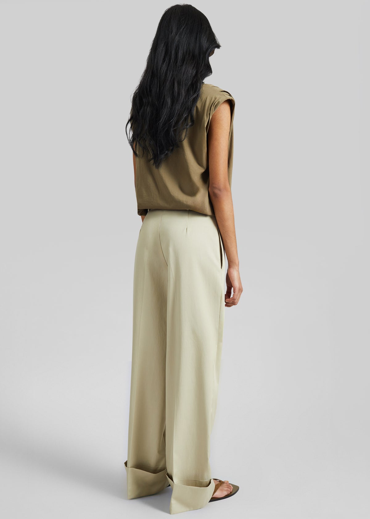 Alvor Padded Balloon Top - Olive - 7