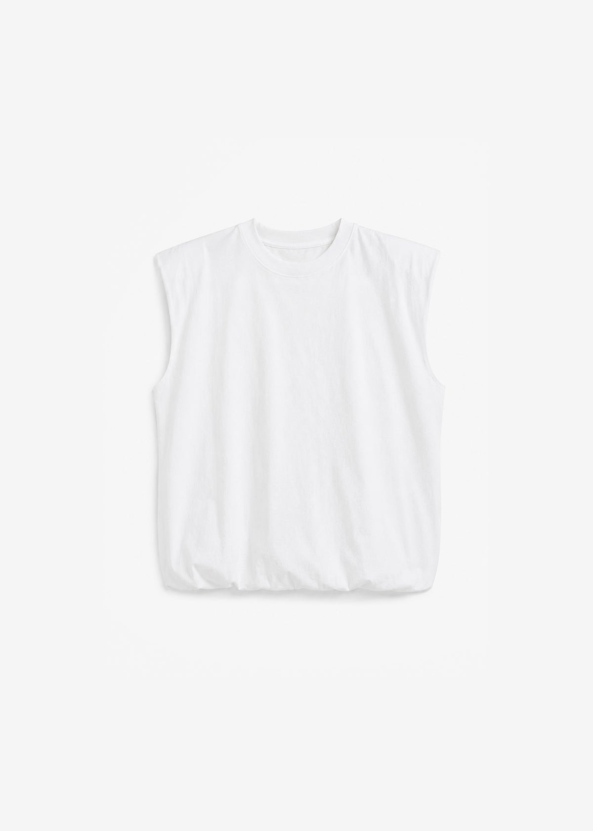 Alvor Padded Balloon Top - White - 9