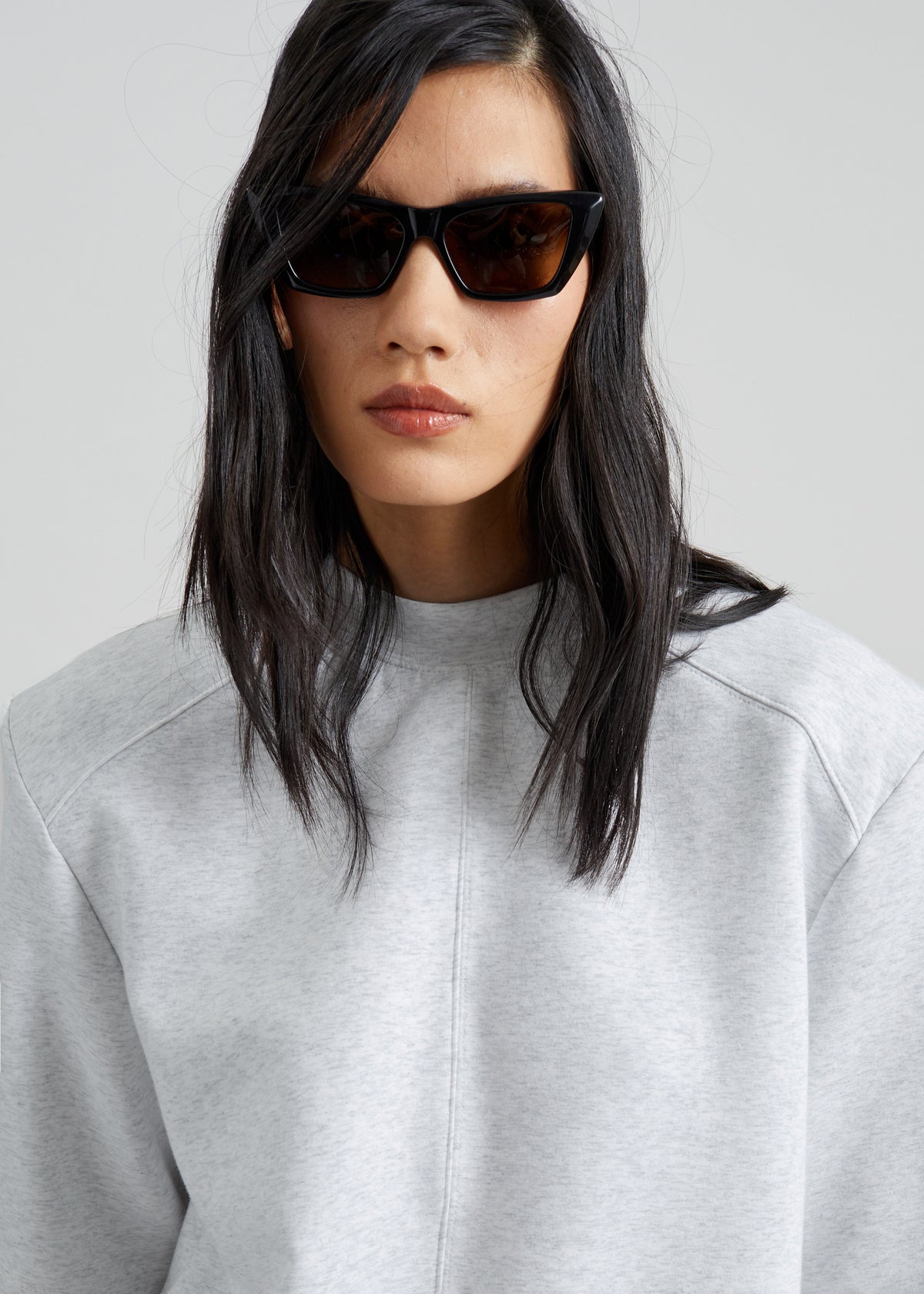 Alwen Neoprene Padded T-Shirt - Grey Melange - 2