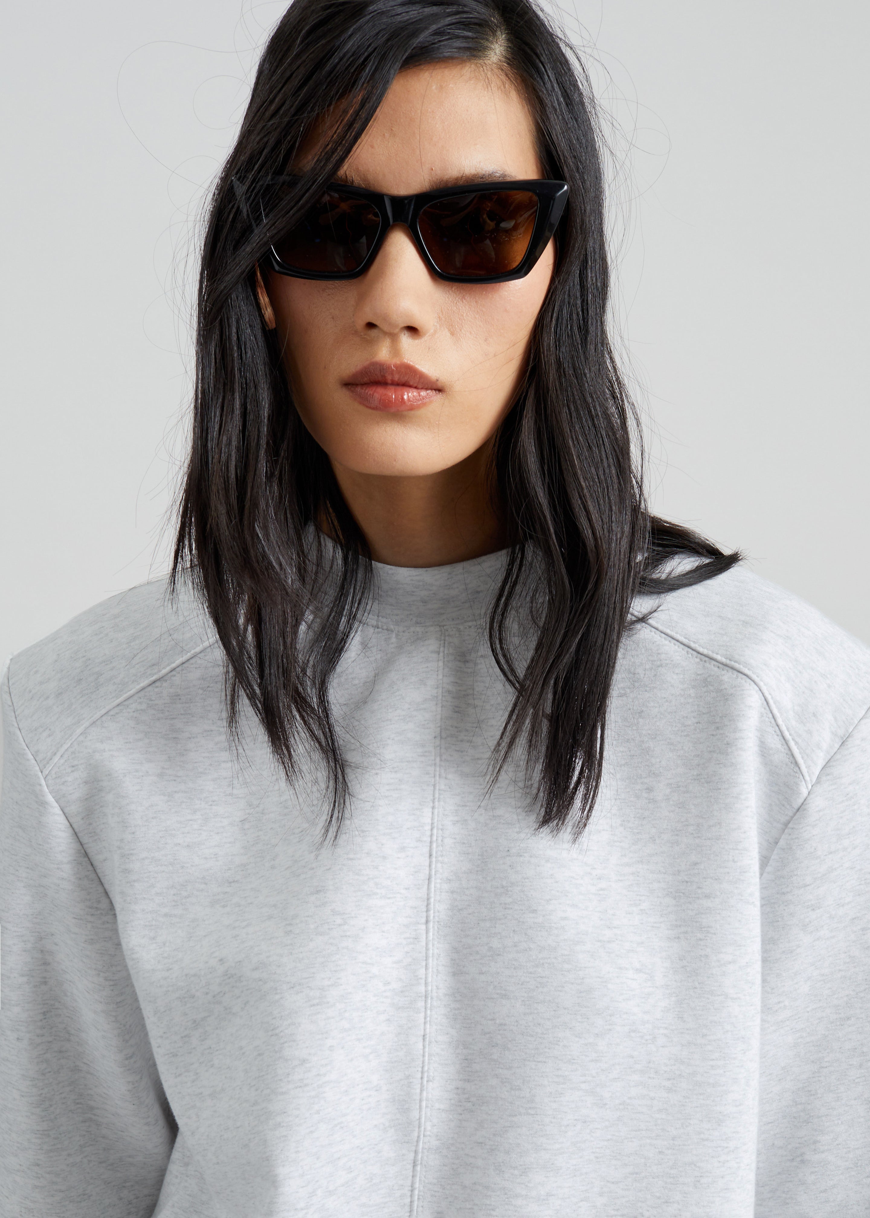 Alwen Neoprene Padded T-Shirt - Grey Melange - 2