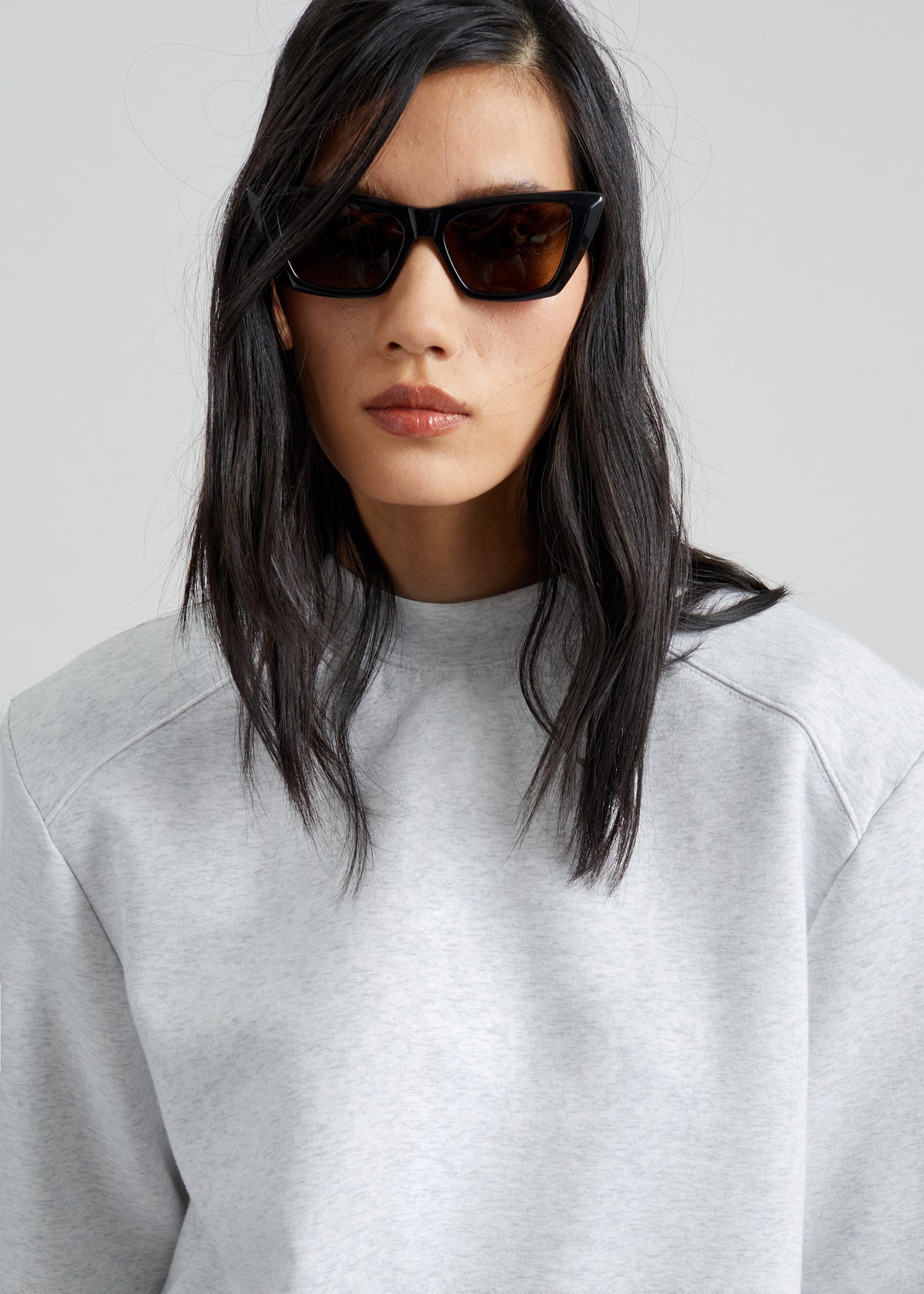 Alwen Neoprene Padded T-Shirt - Grey Melange - 4