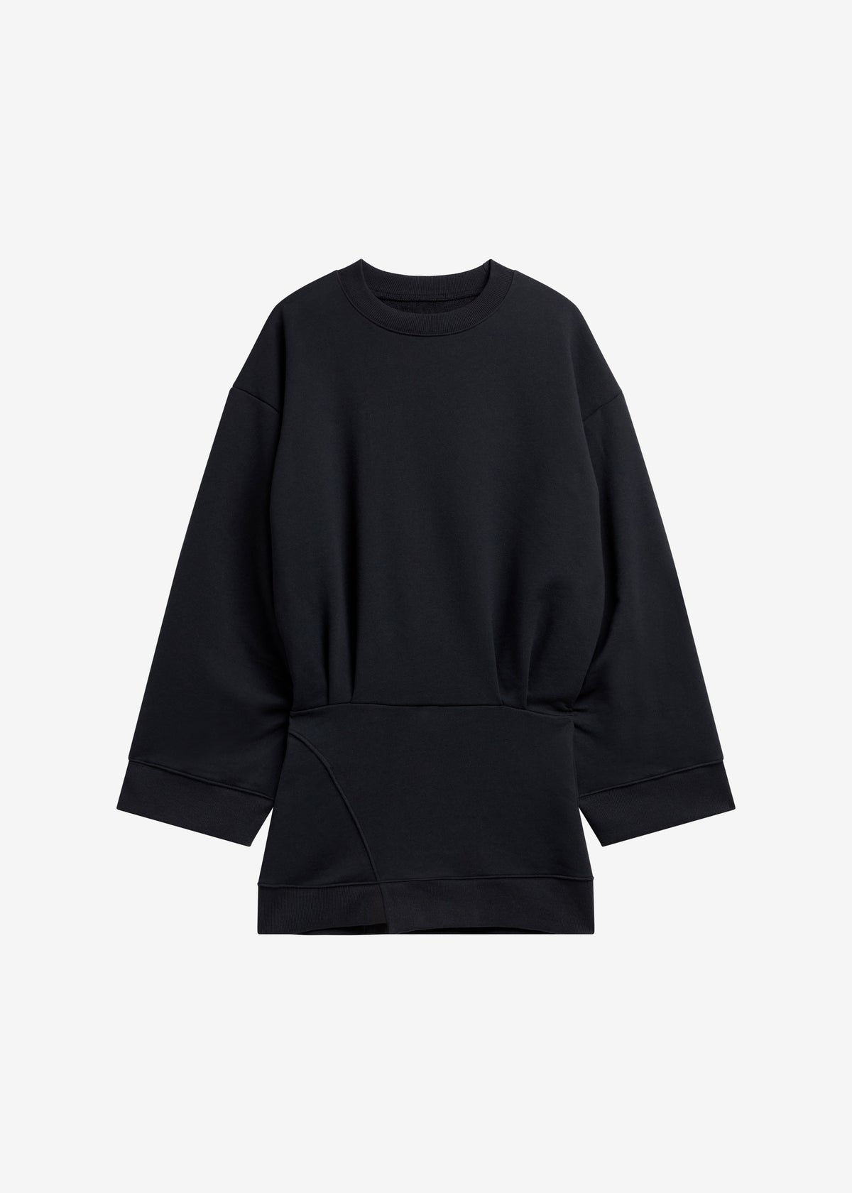 Ambleny Sweatshirt Dress - Black - 8