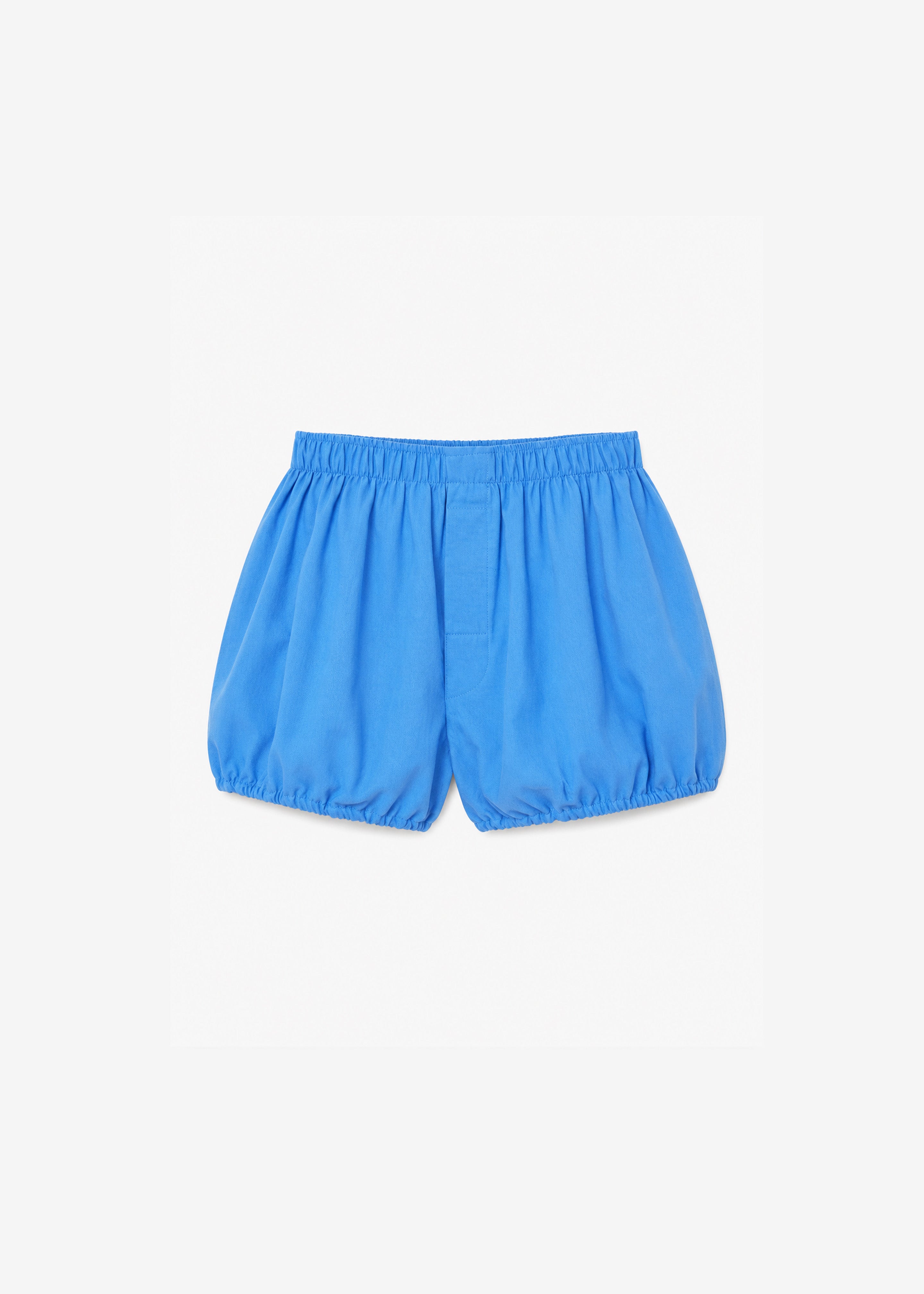Ameglia Bubble-Hem Mini Shorts - Blue - 7