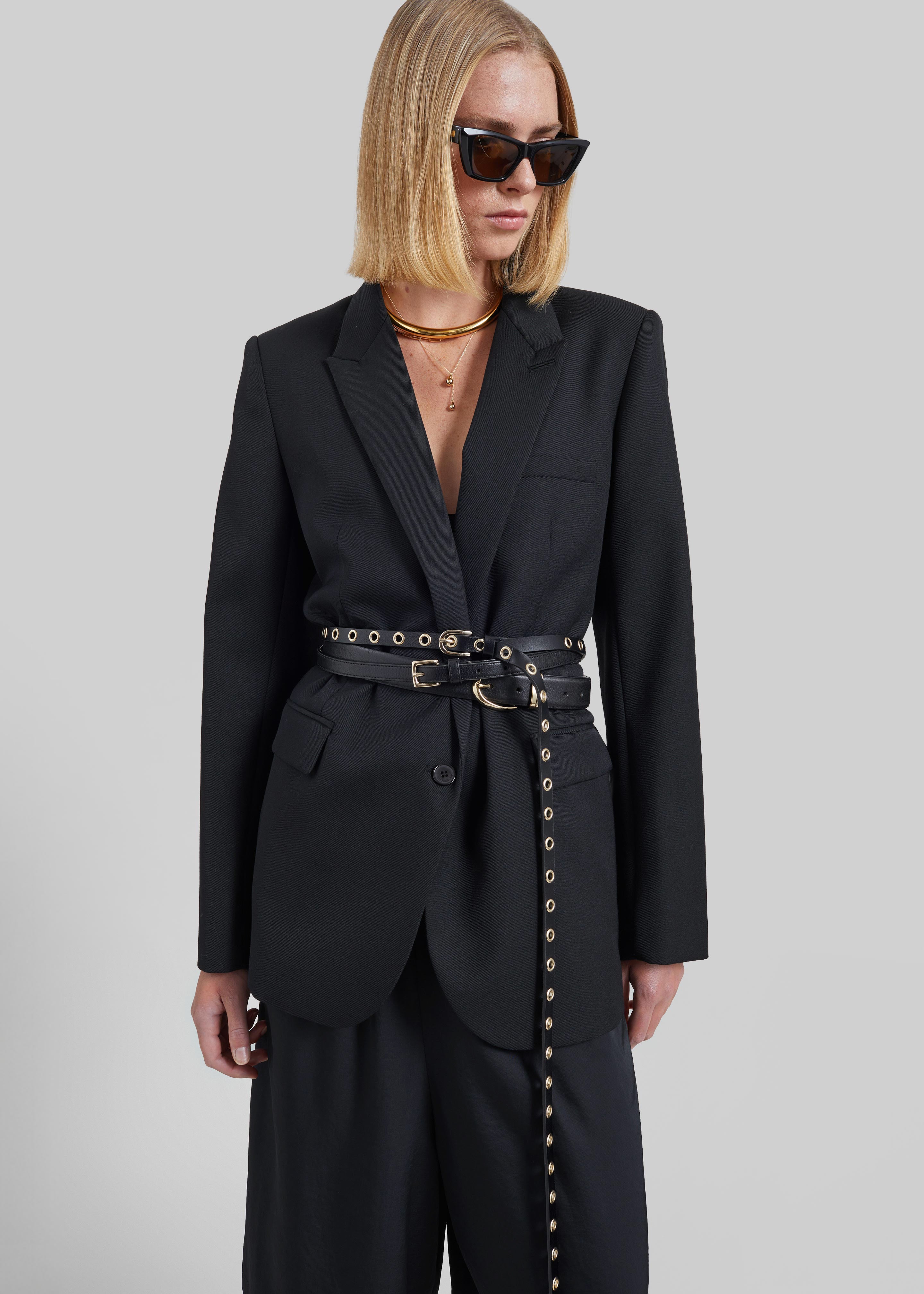 Amelia Tailored Blazer - Black - 7