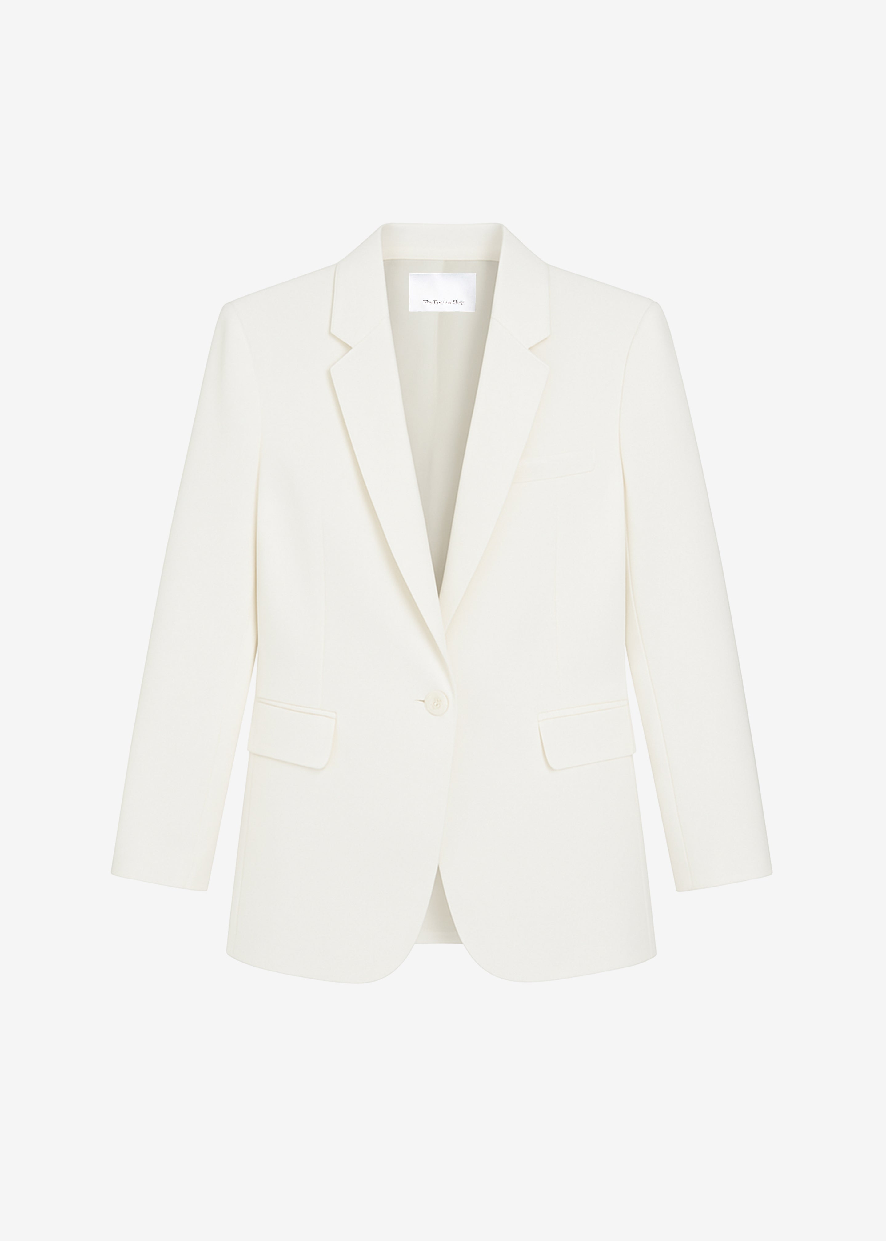 Amelia Tailored Blazer - White – The Frankie Shop