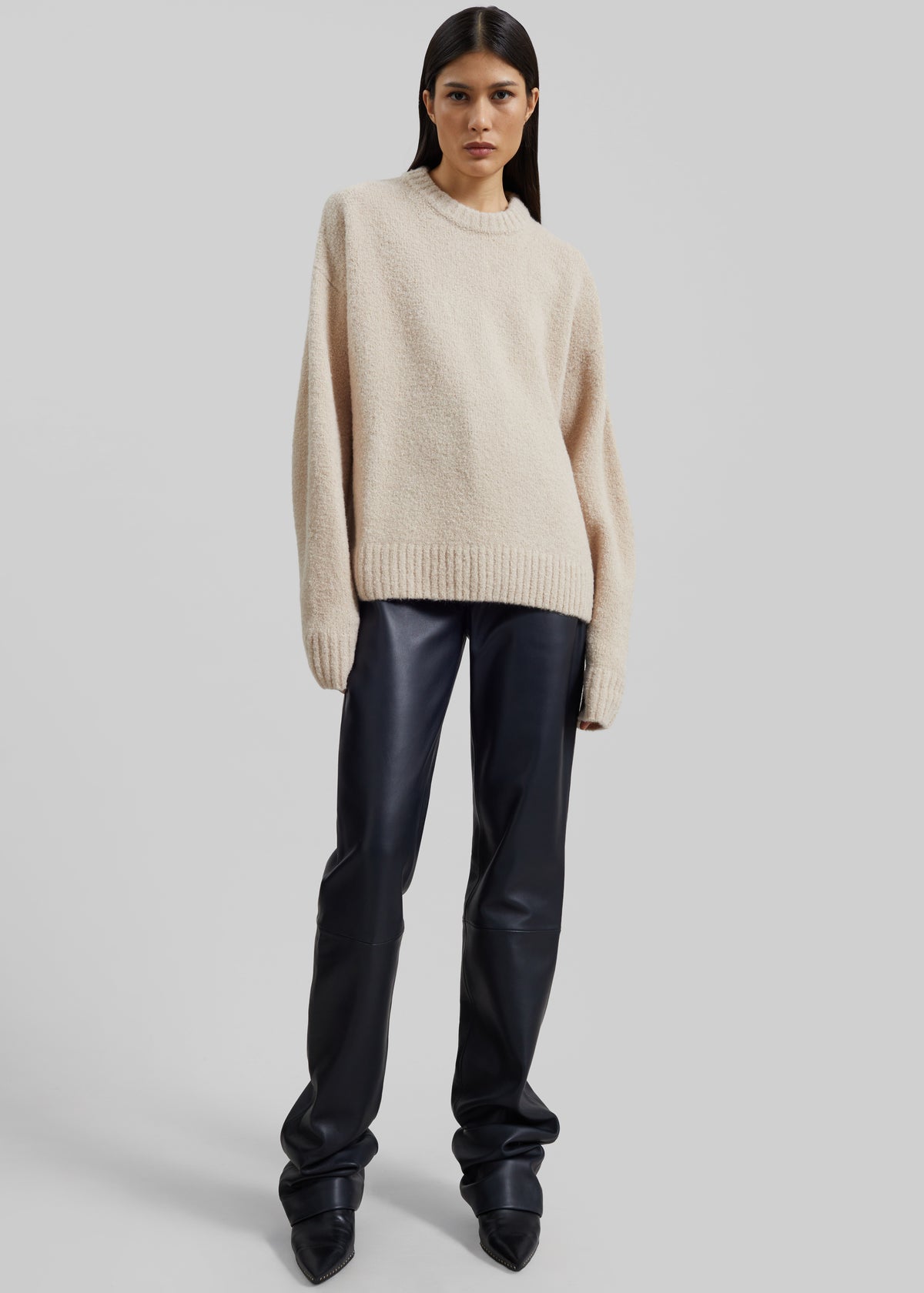 Amish Supplies Crewneck Sweater - Beige - 1