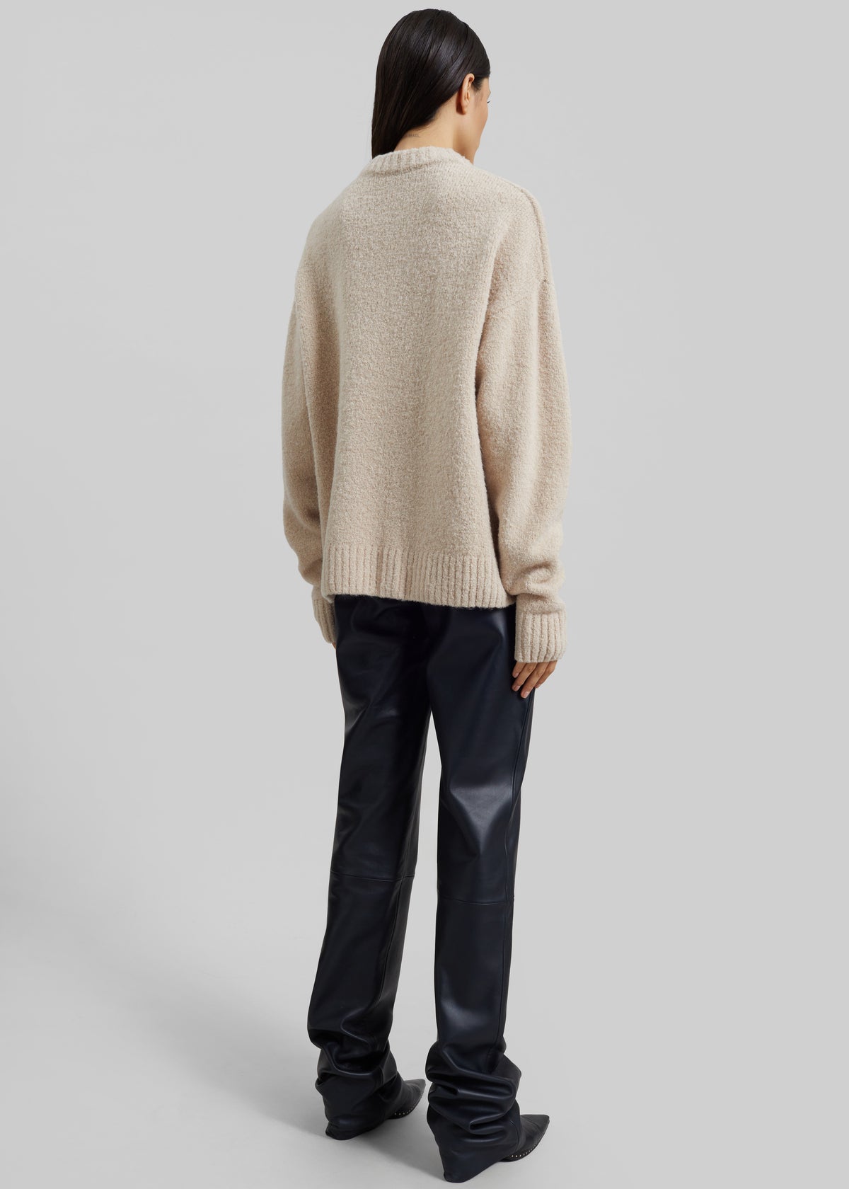 Amish Supplies Crewneck Sweater - Beige - 6