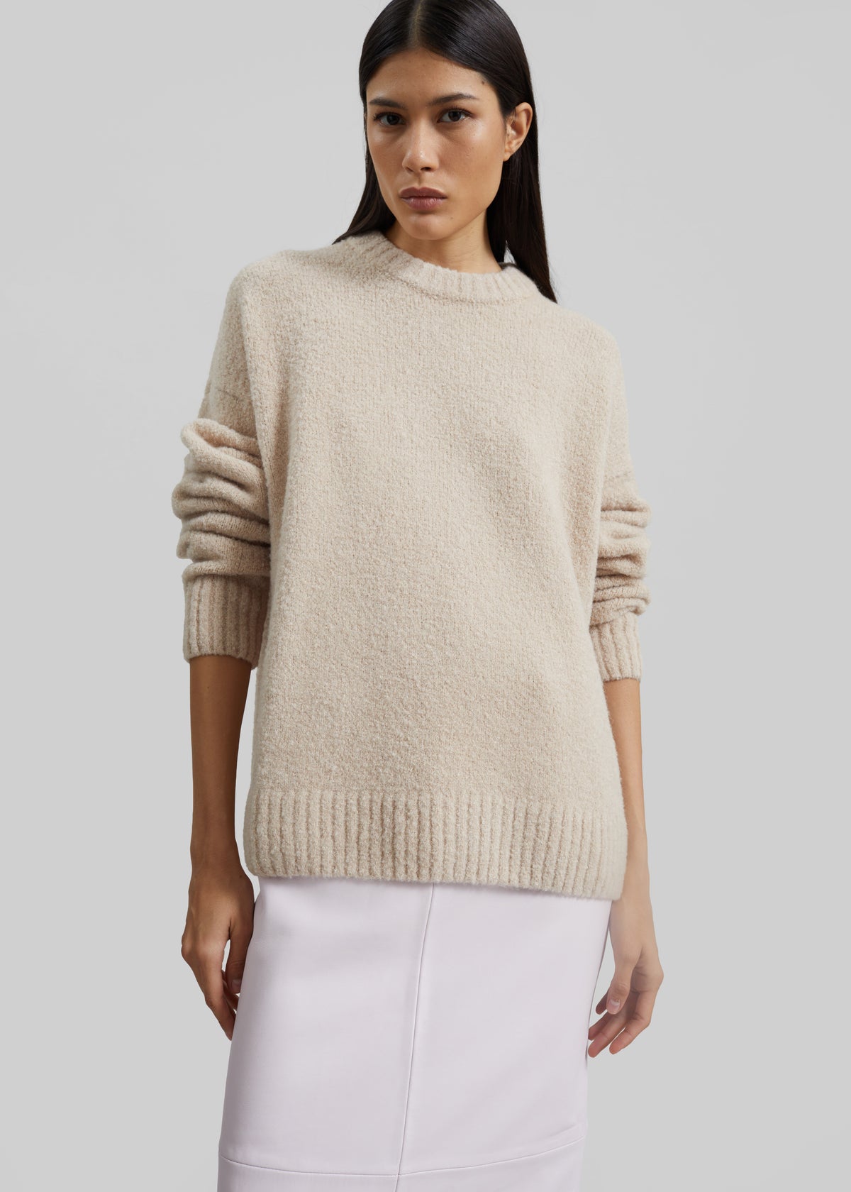 Amish Supplies Crewneck Sweater - Beige - 5