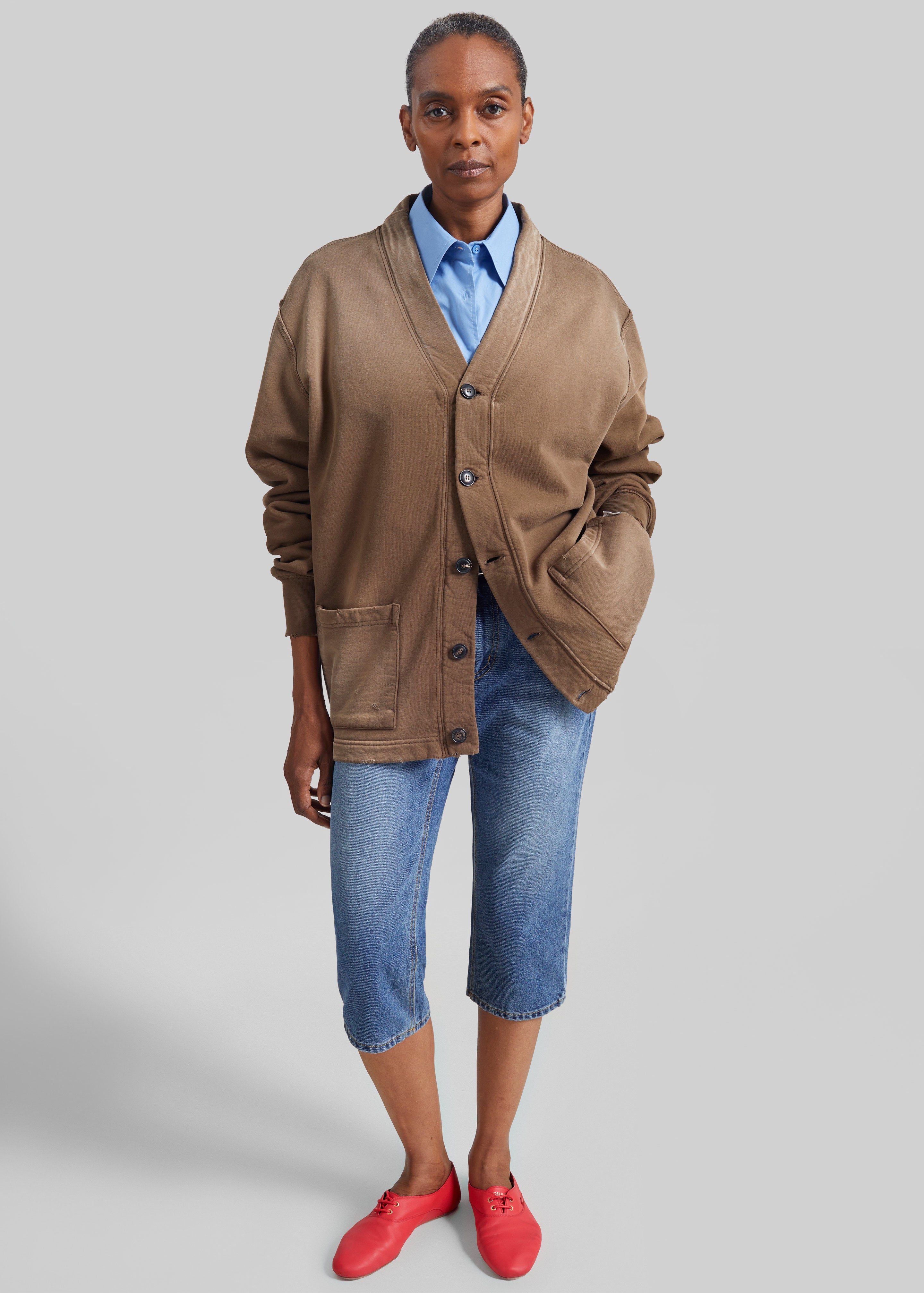 Phlannel ガンジーカーディガン Women's Cardigans – The Frankie Shop