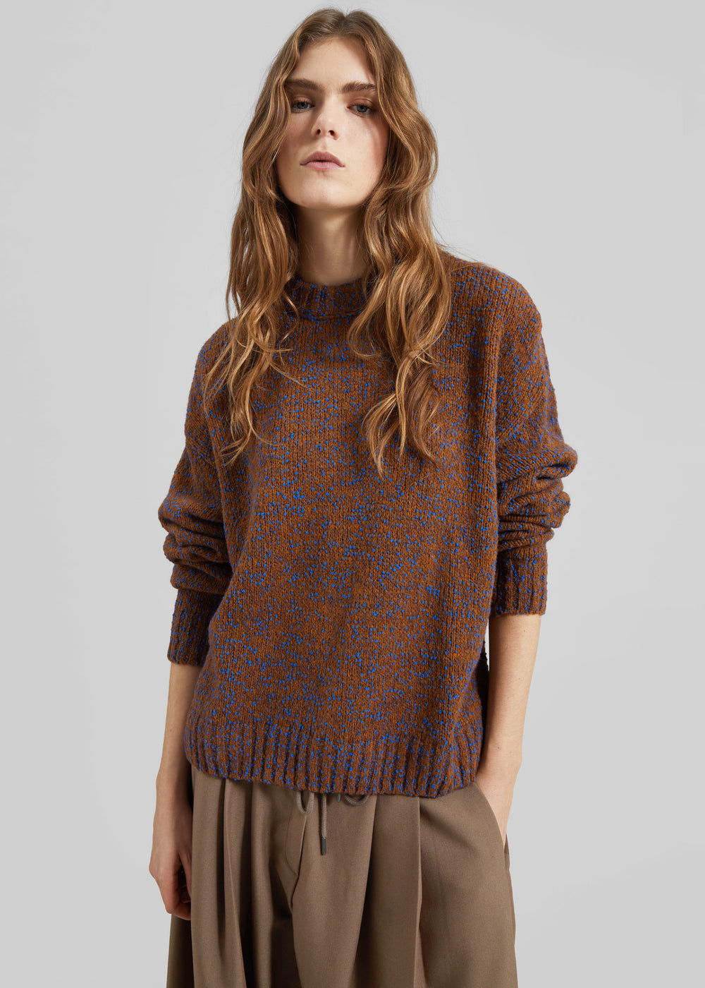 Amish Supplies Crewneck Sweater - Rustic