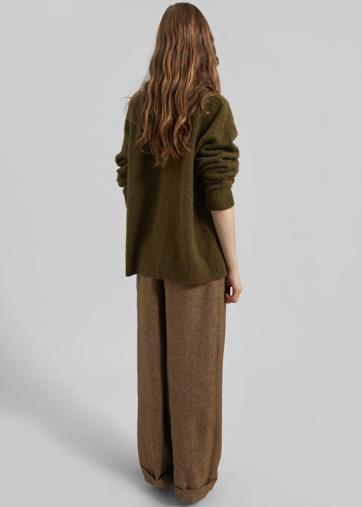 Amish Supplies Oversized Cardigan - Acid Green - 6