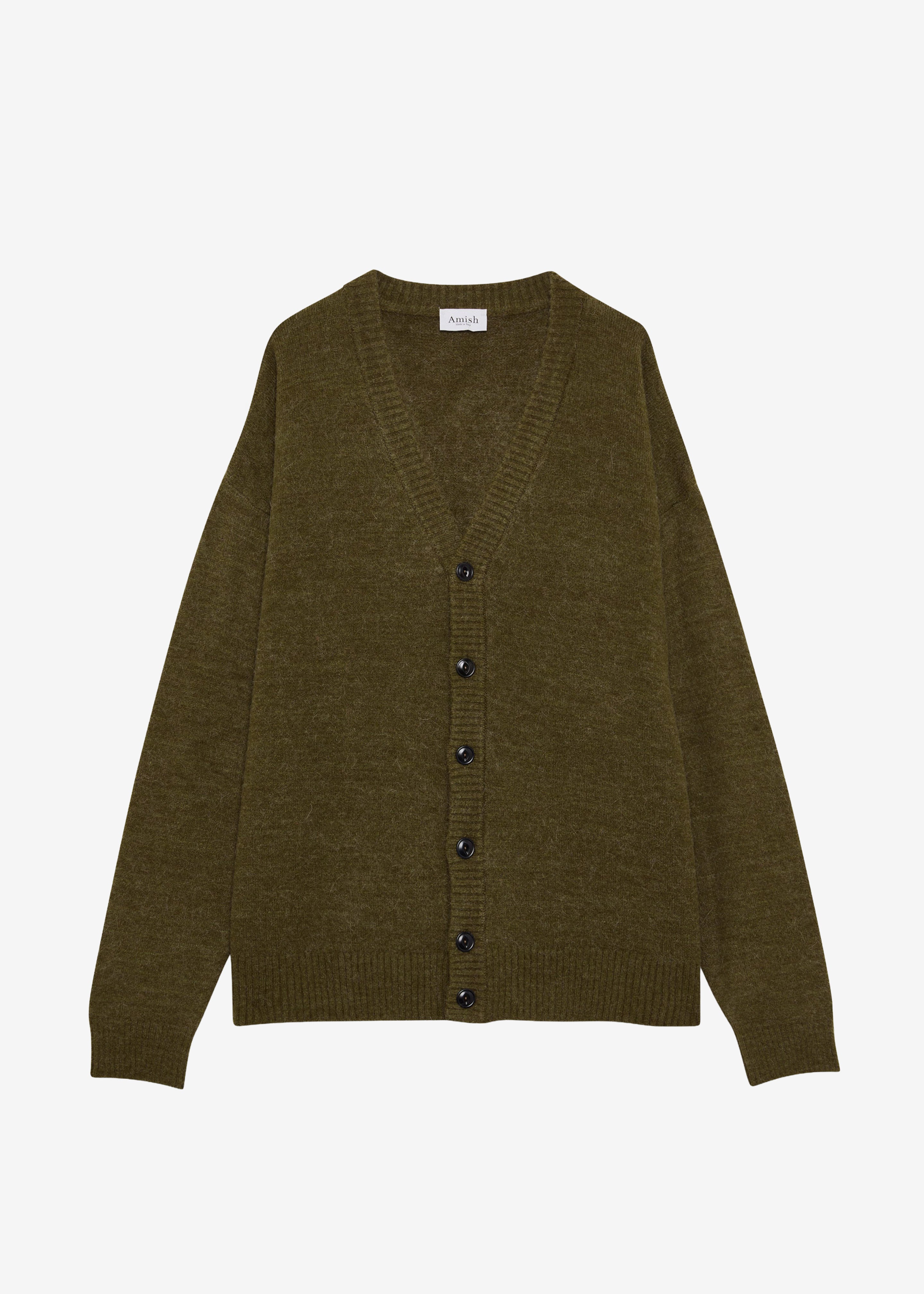 Amish Supplies Oversized Cardigan - Acid Green - 7