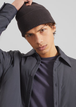 Amo Wool Beanie - Dark Plum