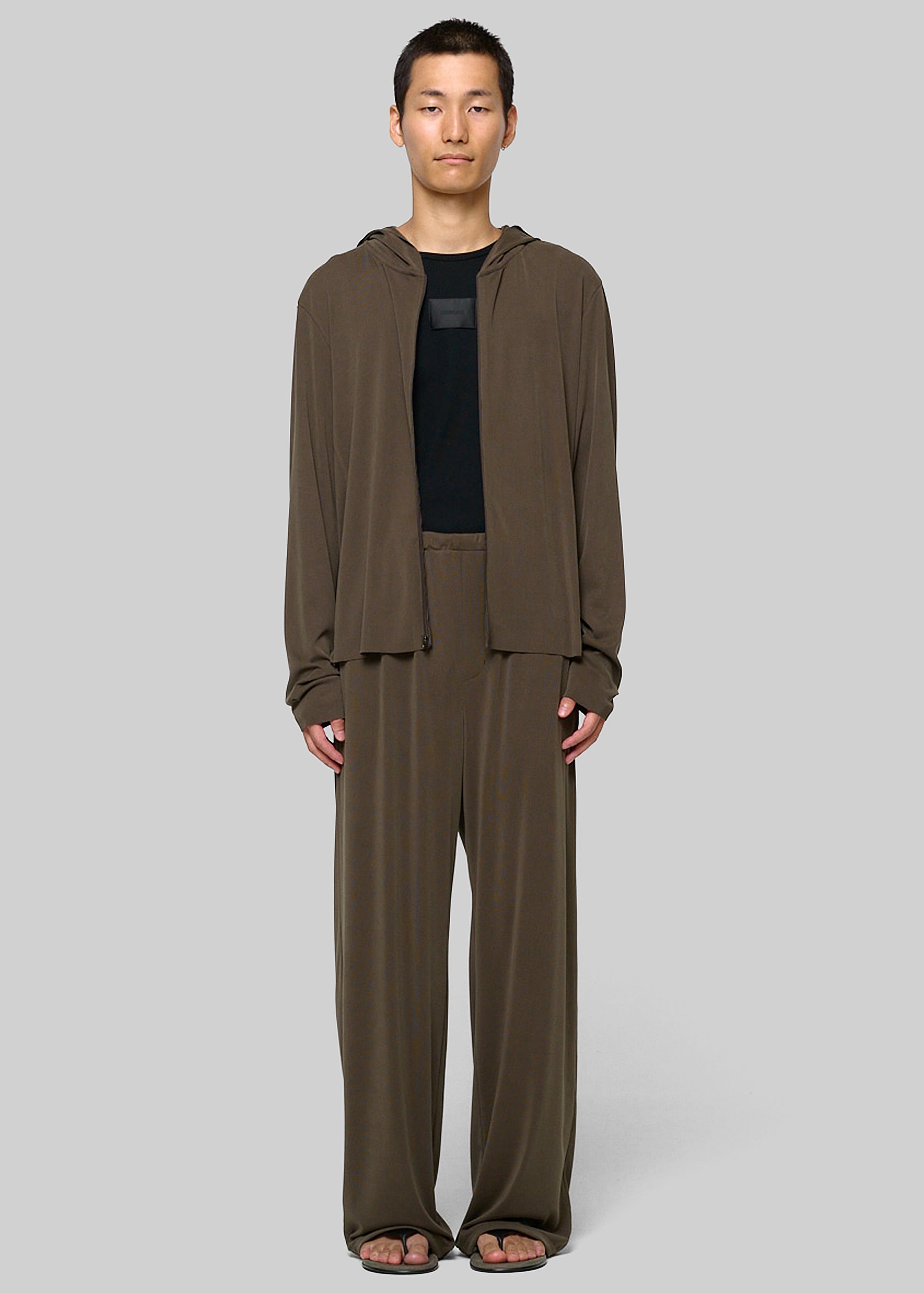 Shop the look image for Amomento Easy Banding Pants - Brown