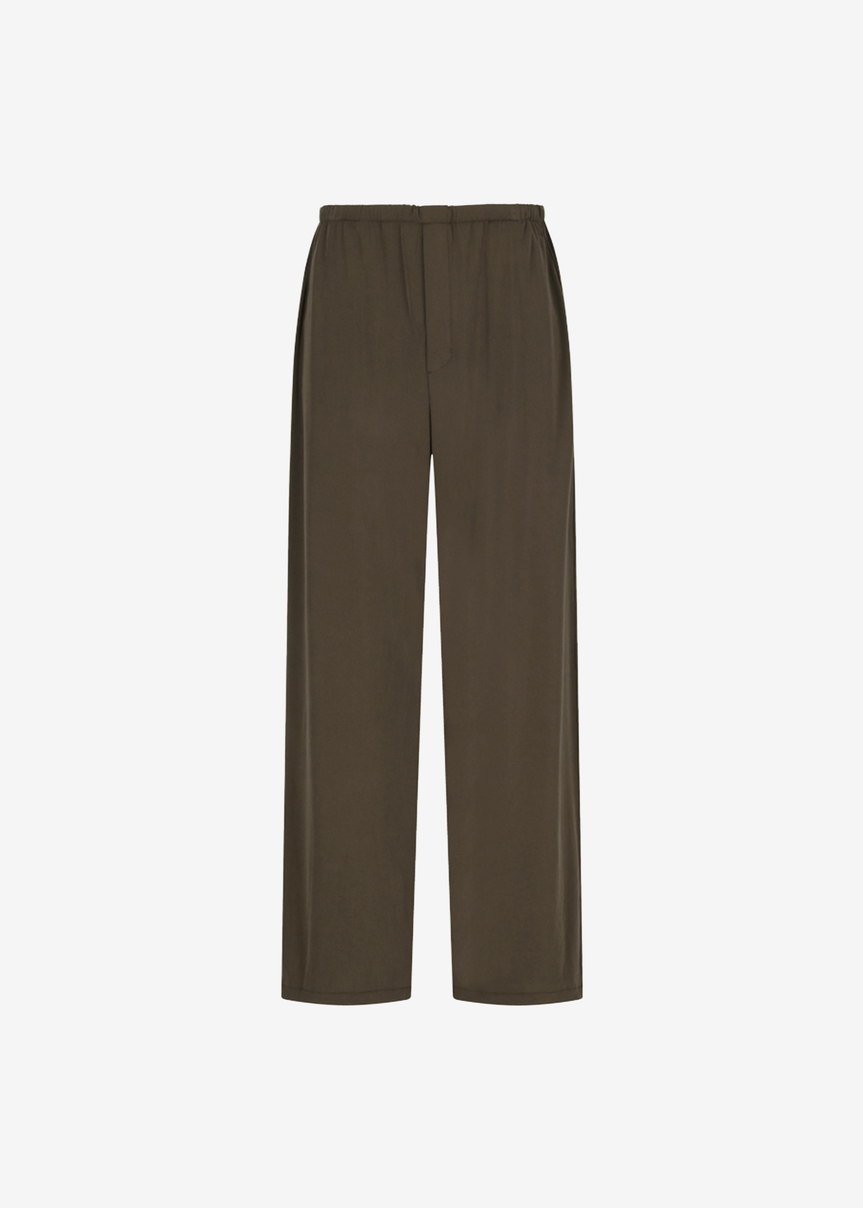 Amomento Easy Banding Pants - Brown - 7