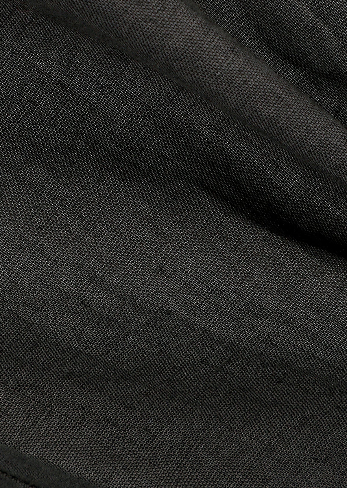 Amomento Linen Two Tuck Wide Pants - Khaki Grey - 6