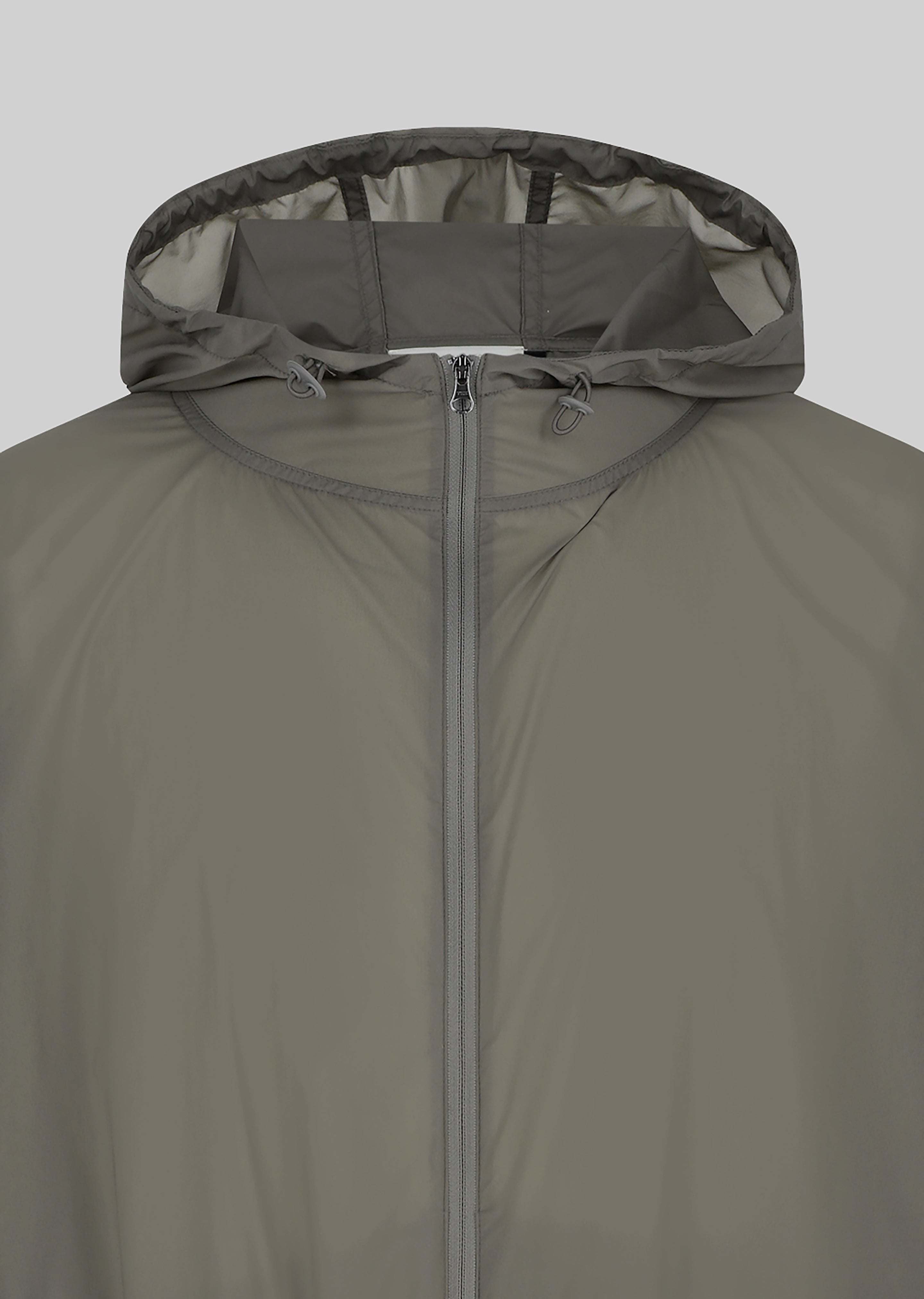 Amomento Raglan Hooded Jumper - Khaki - 5