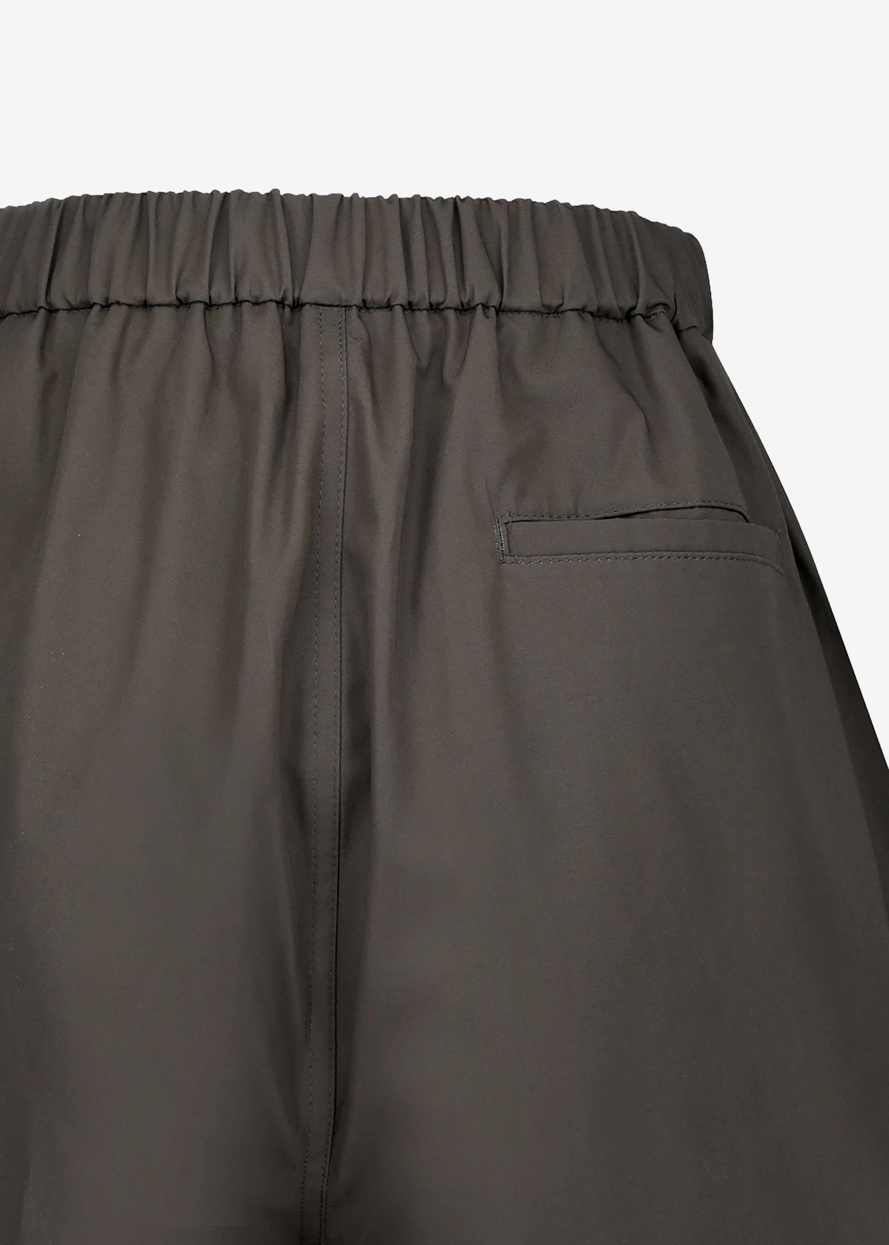 パンツ Amomento summer shorts Amomento Two Tuck Wide Shorts - Brown – The Frankie Shop