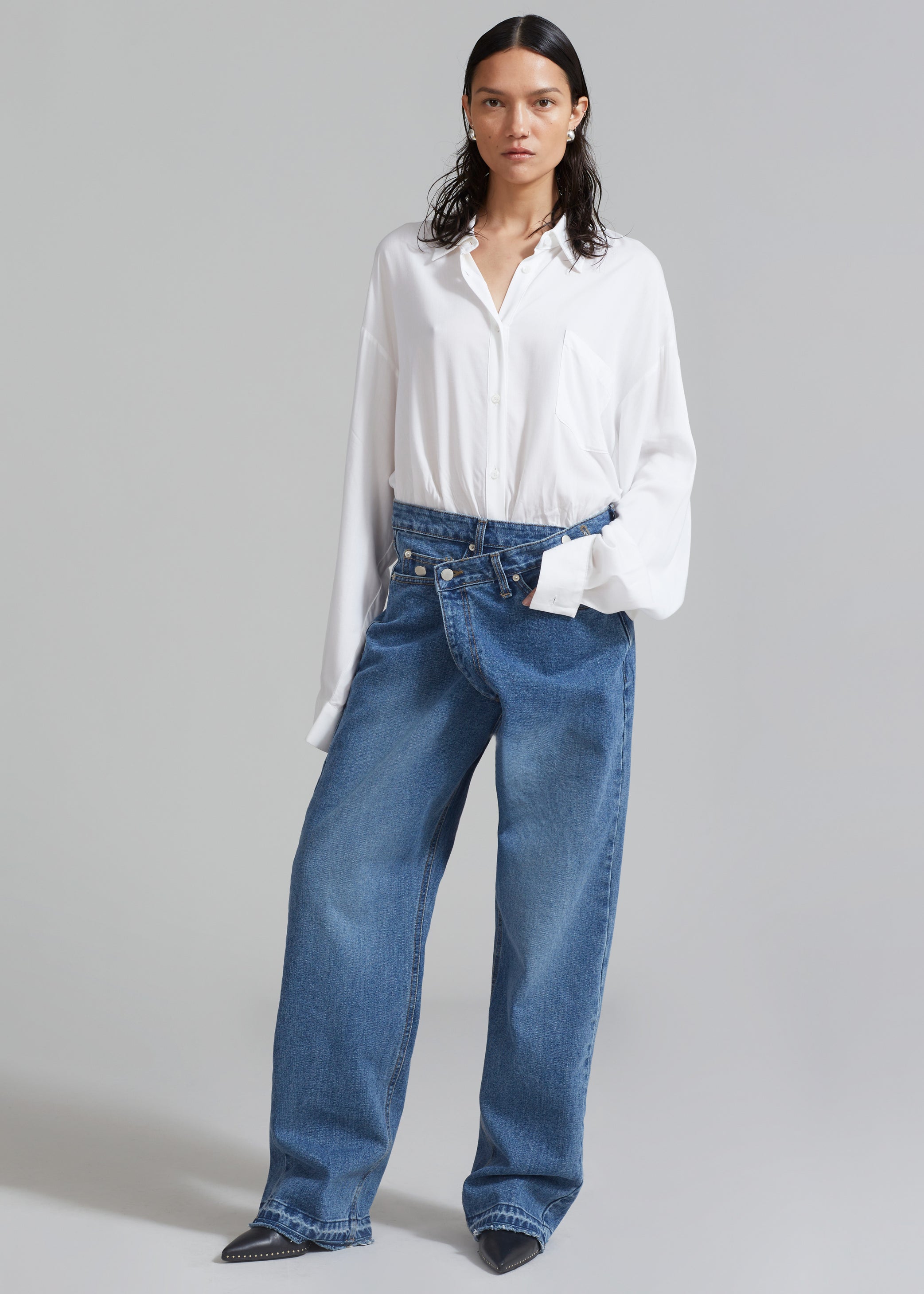 Shop the look image for Andrea Denim Pants - Medium Wash