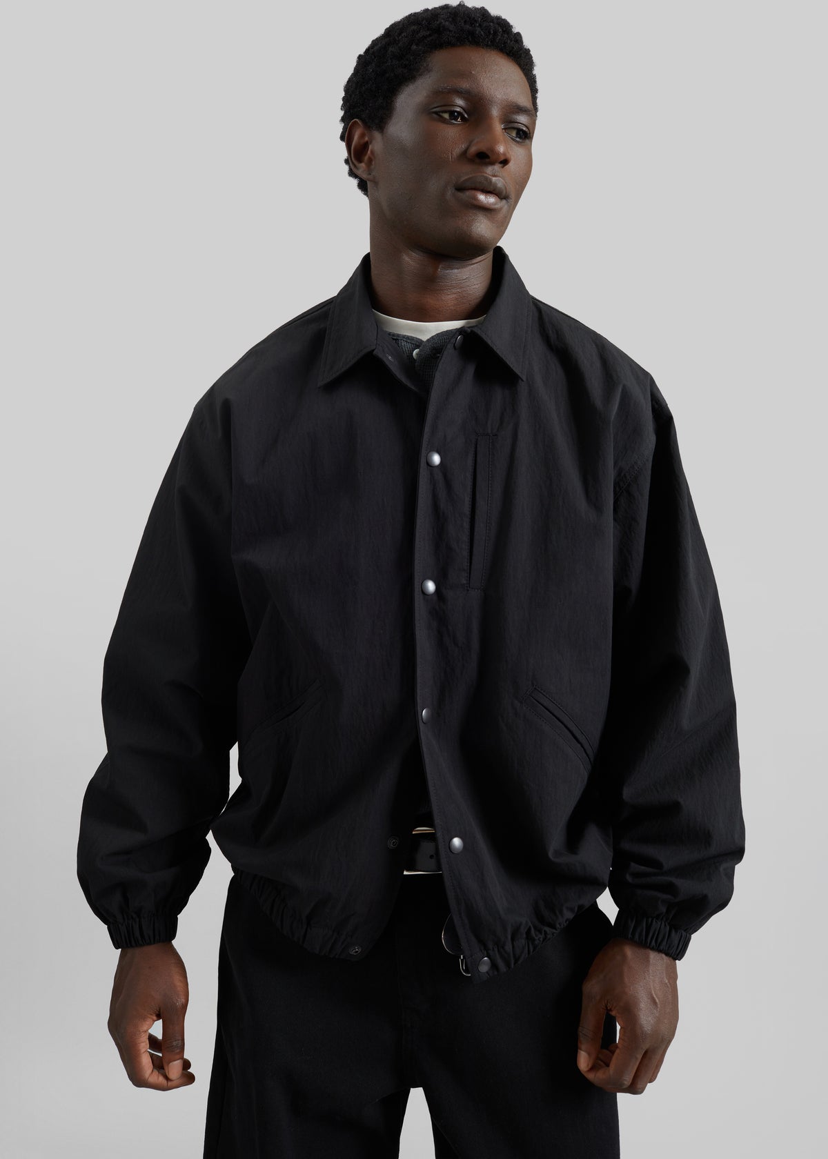 Andres Coach Jacket - Black - 2