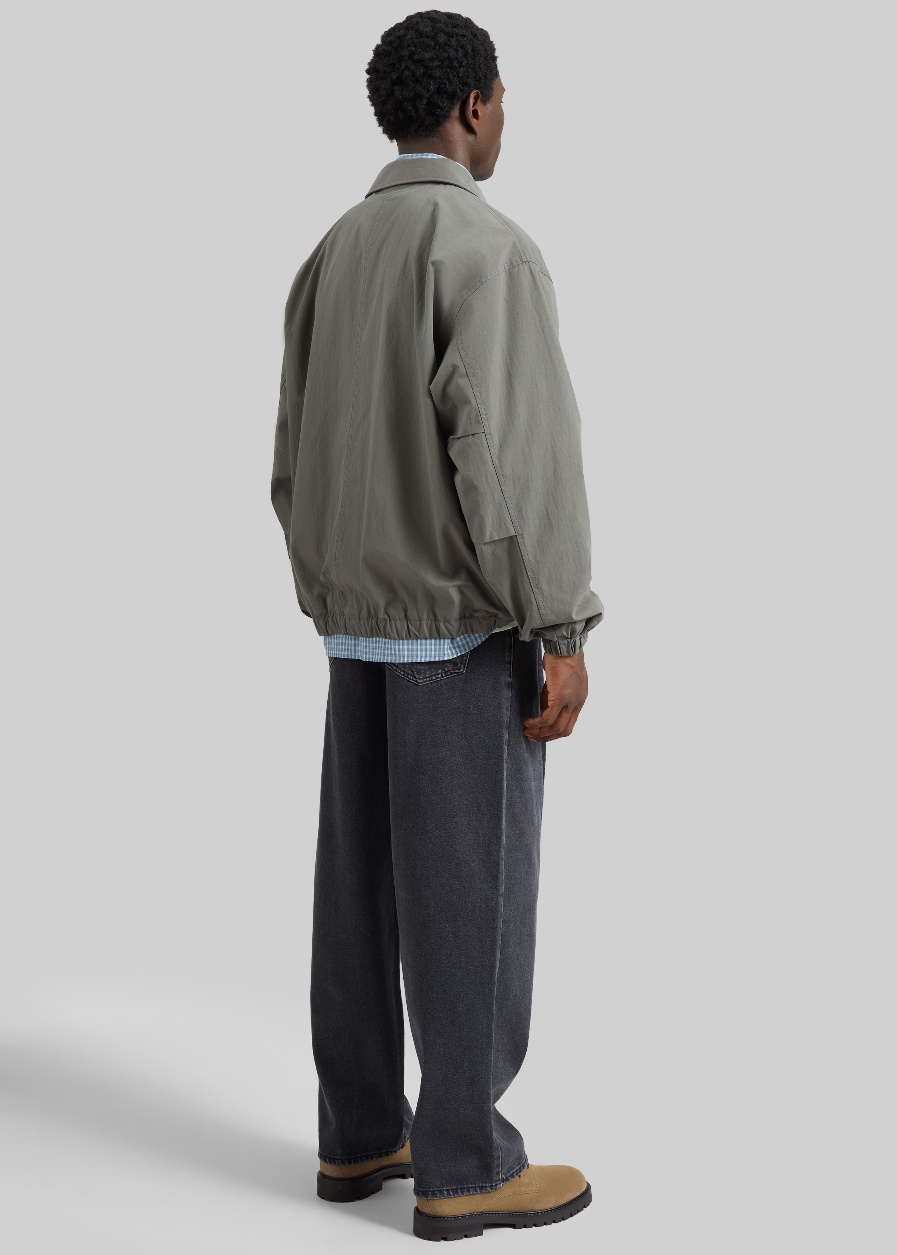 Andres Coach Jacket - Pale Olive - 6