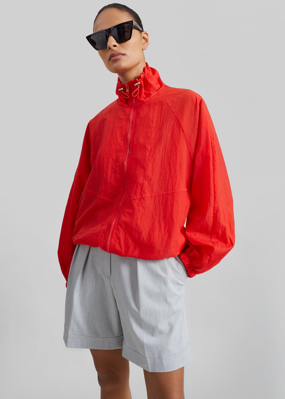 Antonelli Windbreaker Jacket - Red - 3