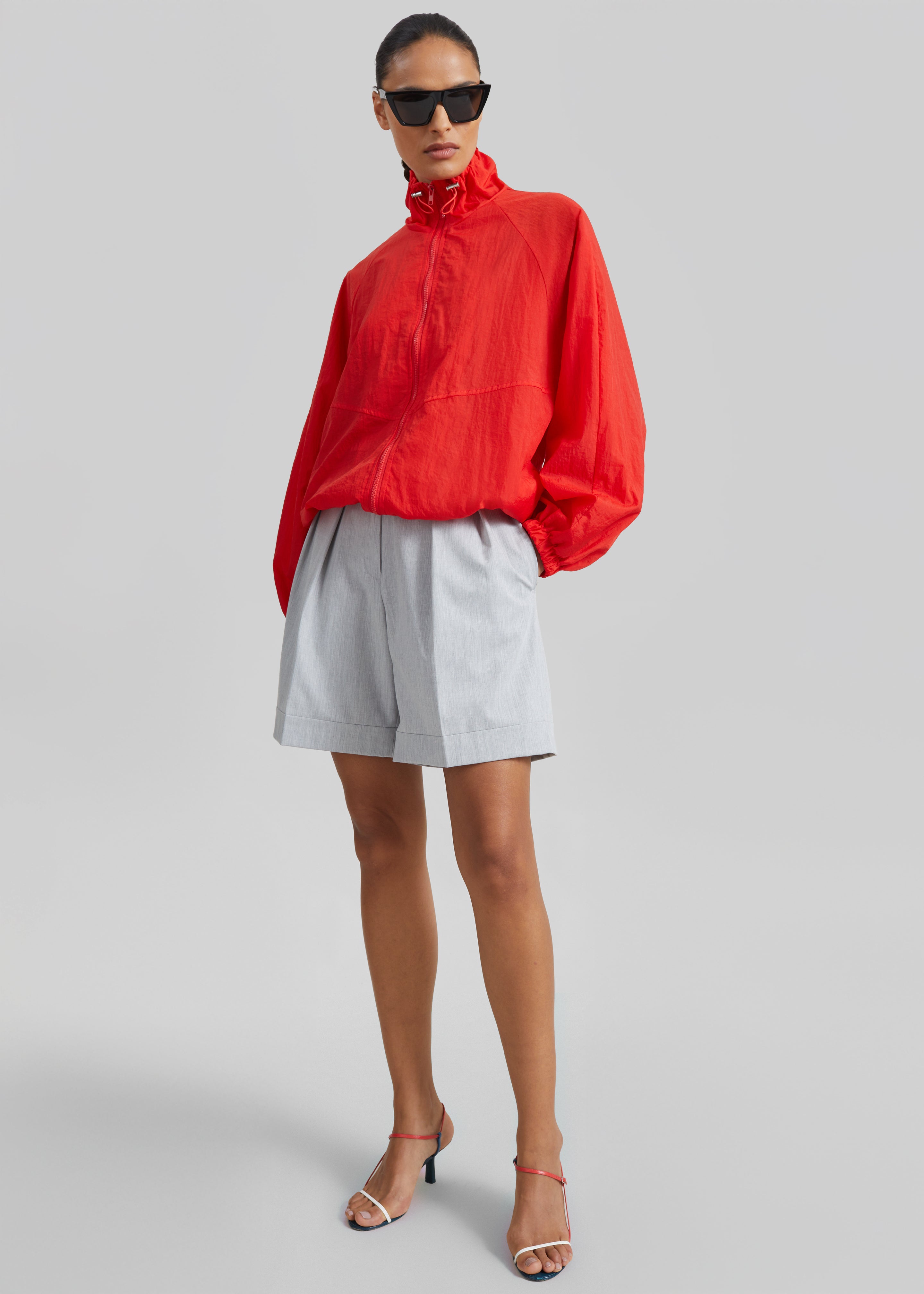 Antonelli Windbreaker Jacket - Red - 1
