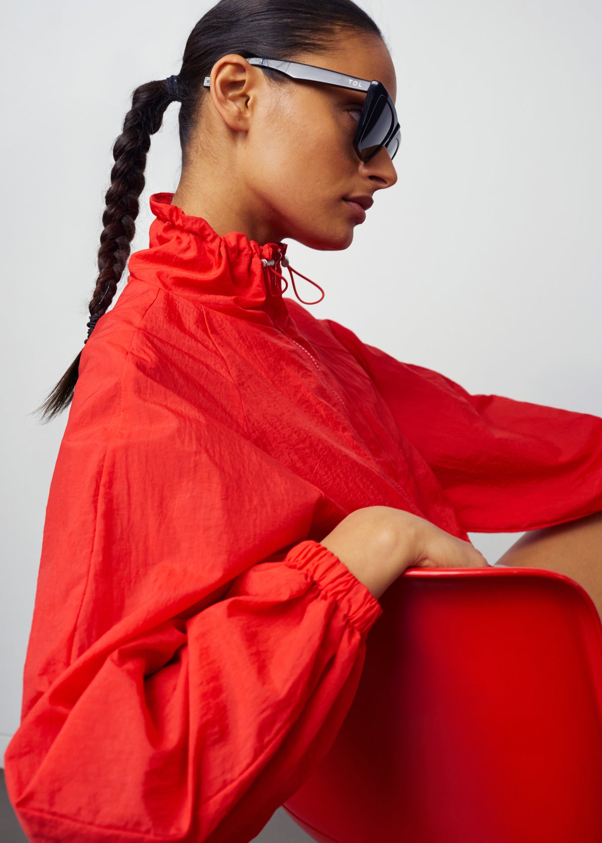 Antonelli Windbreaker Jacket - Red - 2